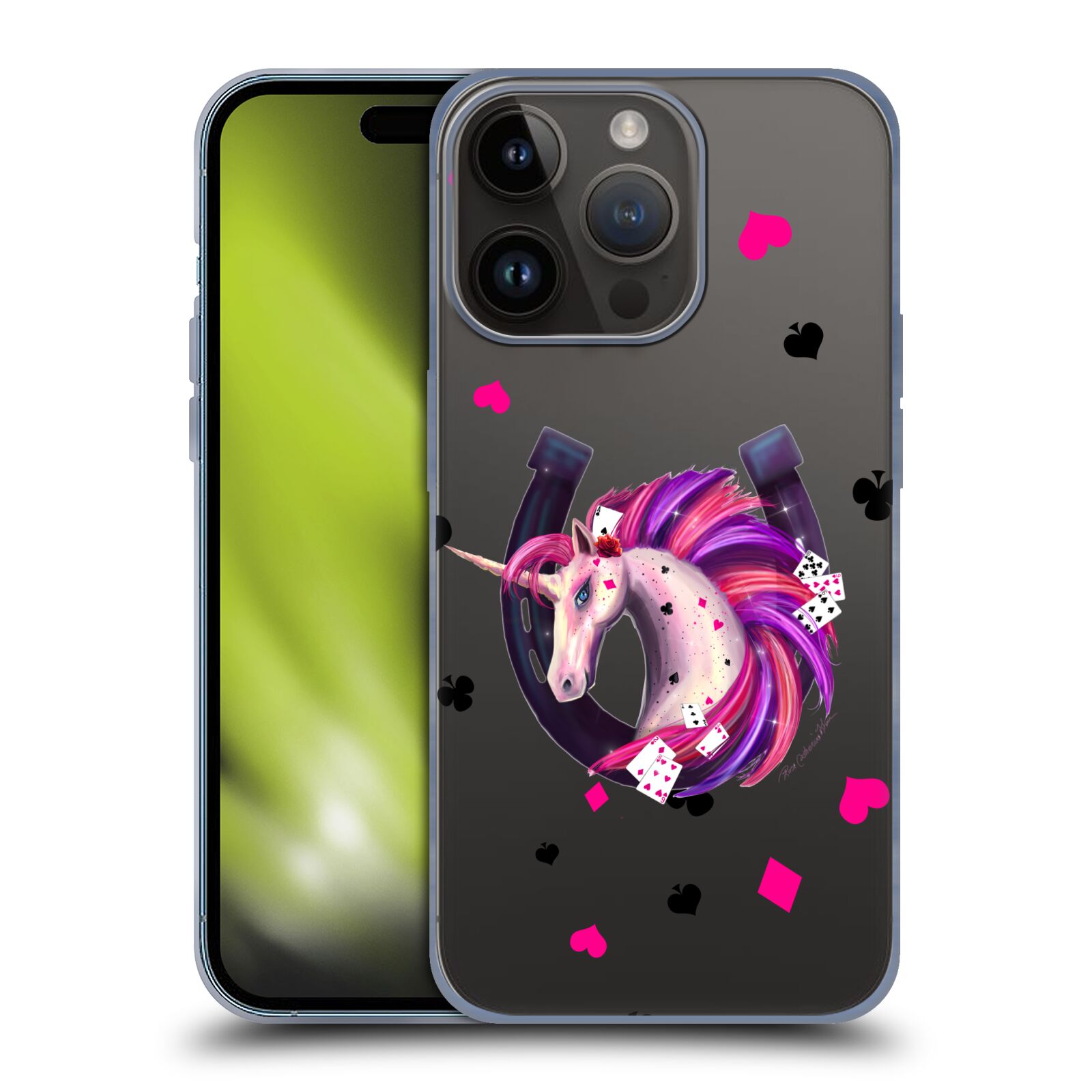 ROSE KHAN UNICORN HORSESHOE SOFT GEL CASE FOR APPLE iPHONE PHONES - Picture 9 of 11