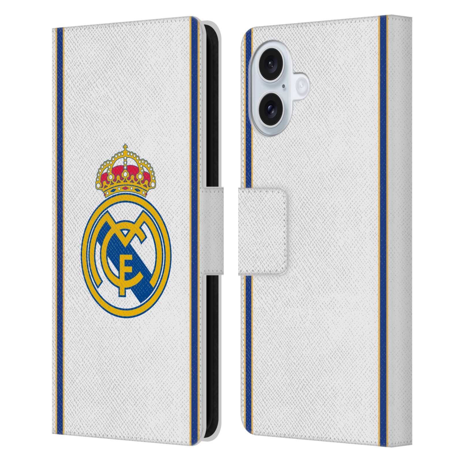 Retro Leather Wallet Case for iPhone 16 Plus