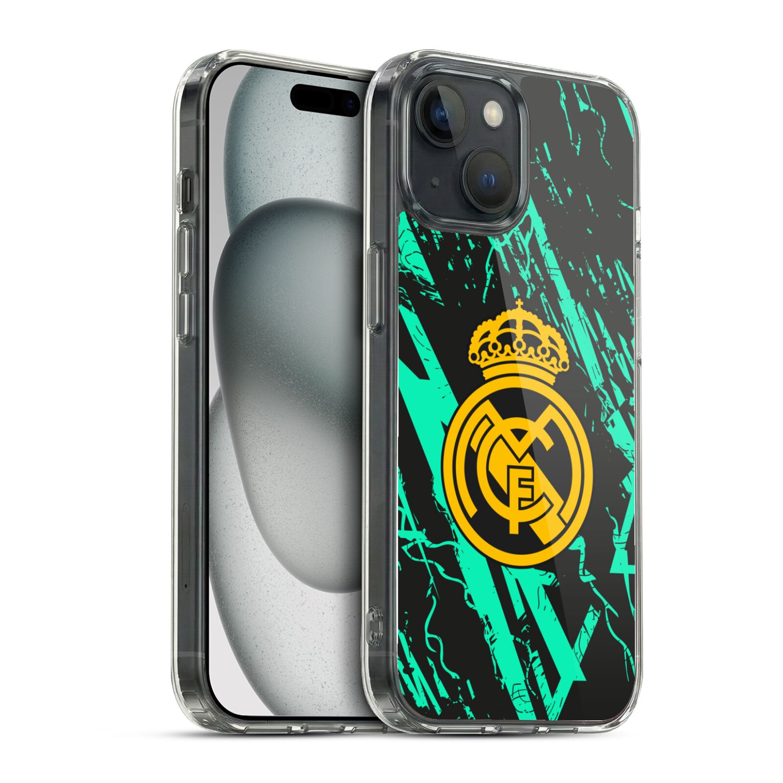Green Gold Hybrid MagSafe Case for iPhone 15