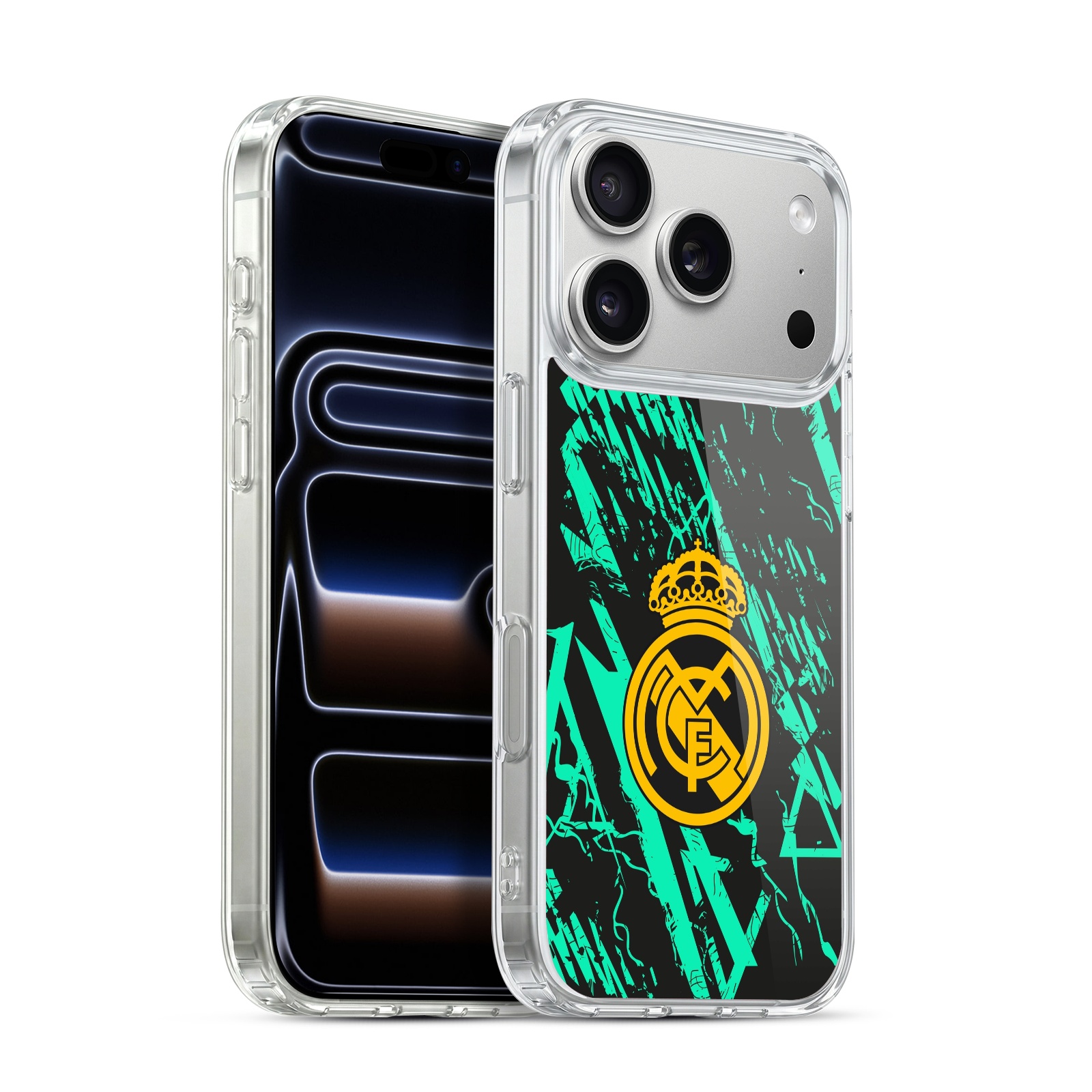 Green Gold Hybrid MagSafe Case for iPhone 17 Pro