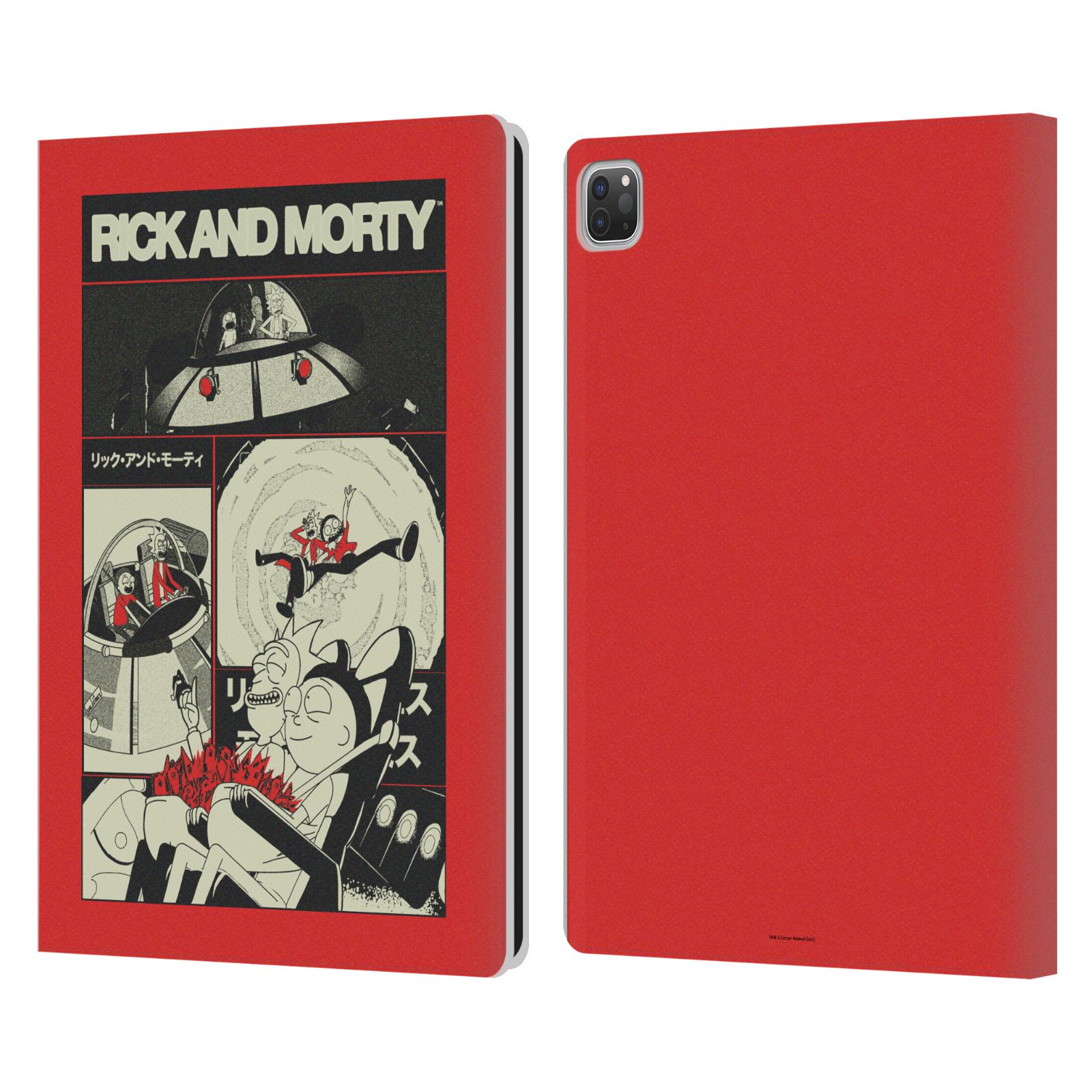 OFFICIAL RICK AND MORTY DUO GRAPHICS LEATHER BOOK WALLET CASE FOR APPLE iPAD - Picture 9 of 11
