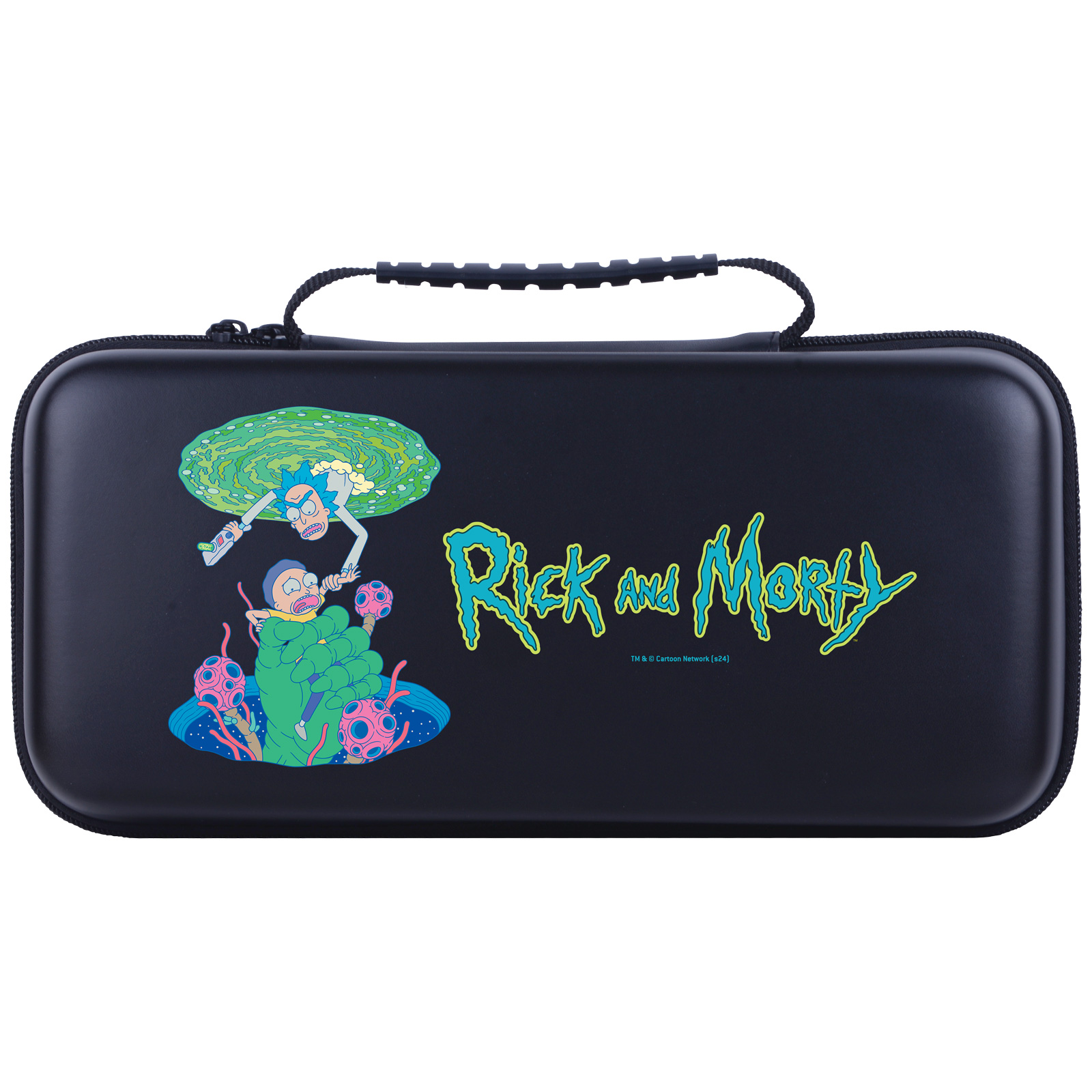 OFFICIAL RICK AND MORTY GRAPHICS HARD STORAGE TRAVEL CARRY CASE FOR LEGION GO - Foto 8 di 9
