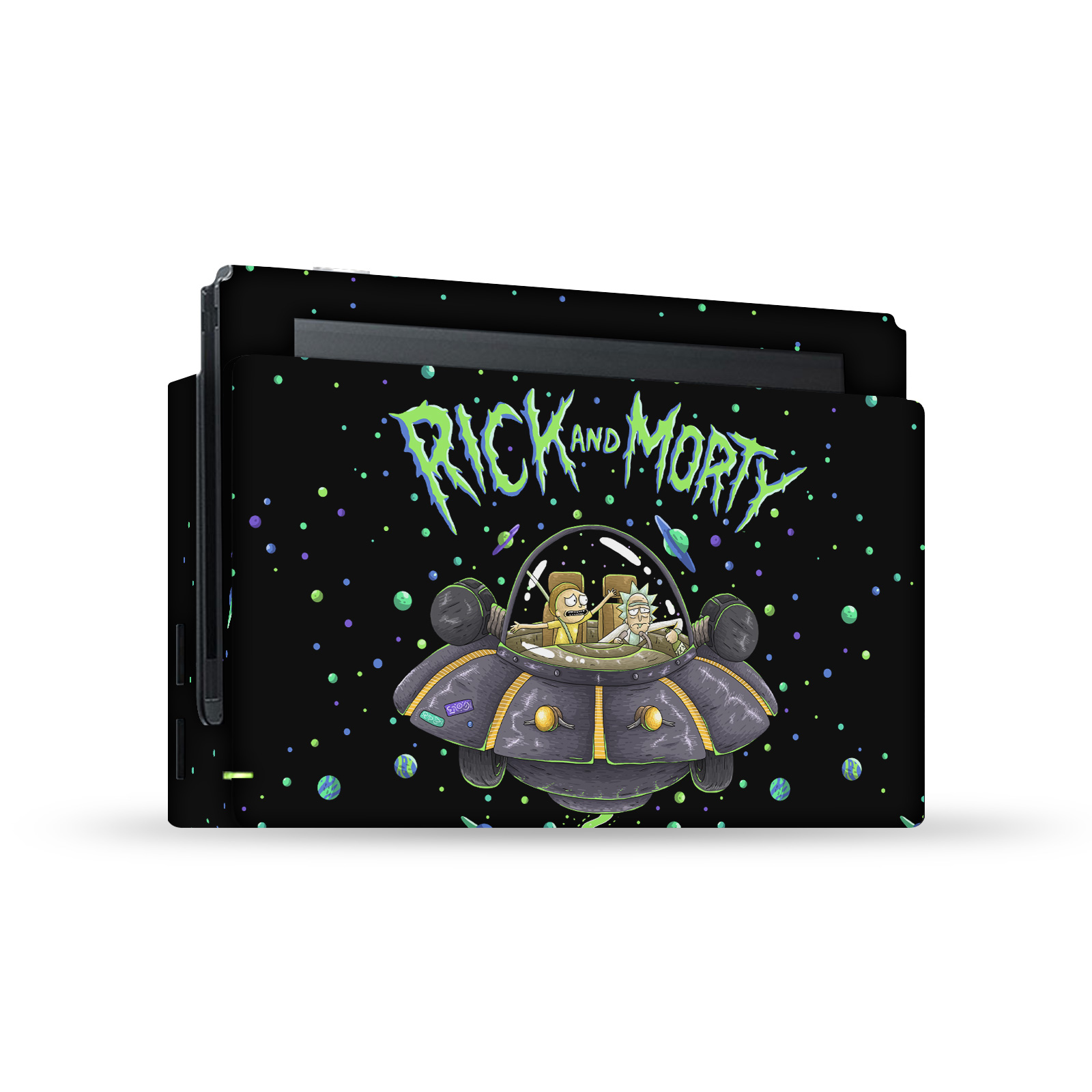 OFFICIAL RICK AND MORTY GRAPHICS VINYL SKIN FOR NINTENDO SWITCH CONSOLE & DOCK