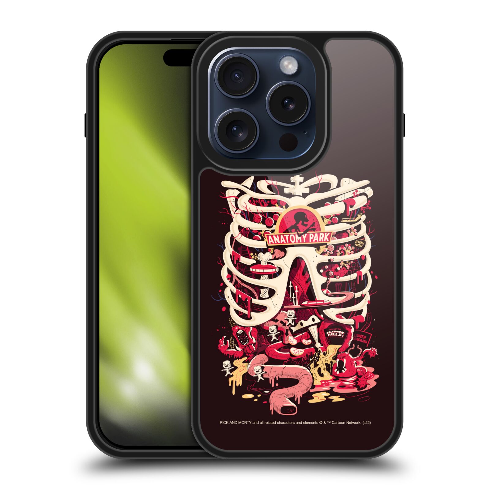 RICK AND MORTY SEASON 1 & 2 GRAPHICS GEL ARMOUR CASE FOR APPLE iPHONE PHONES - Picture 8 of 11