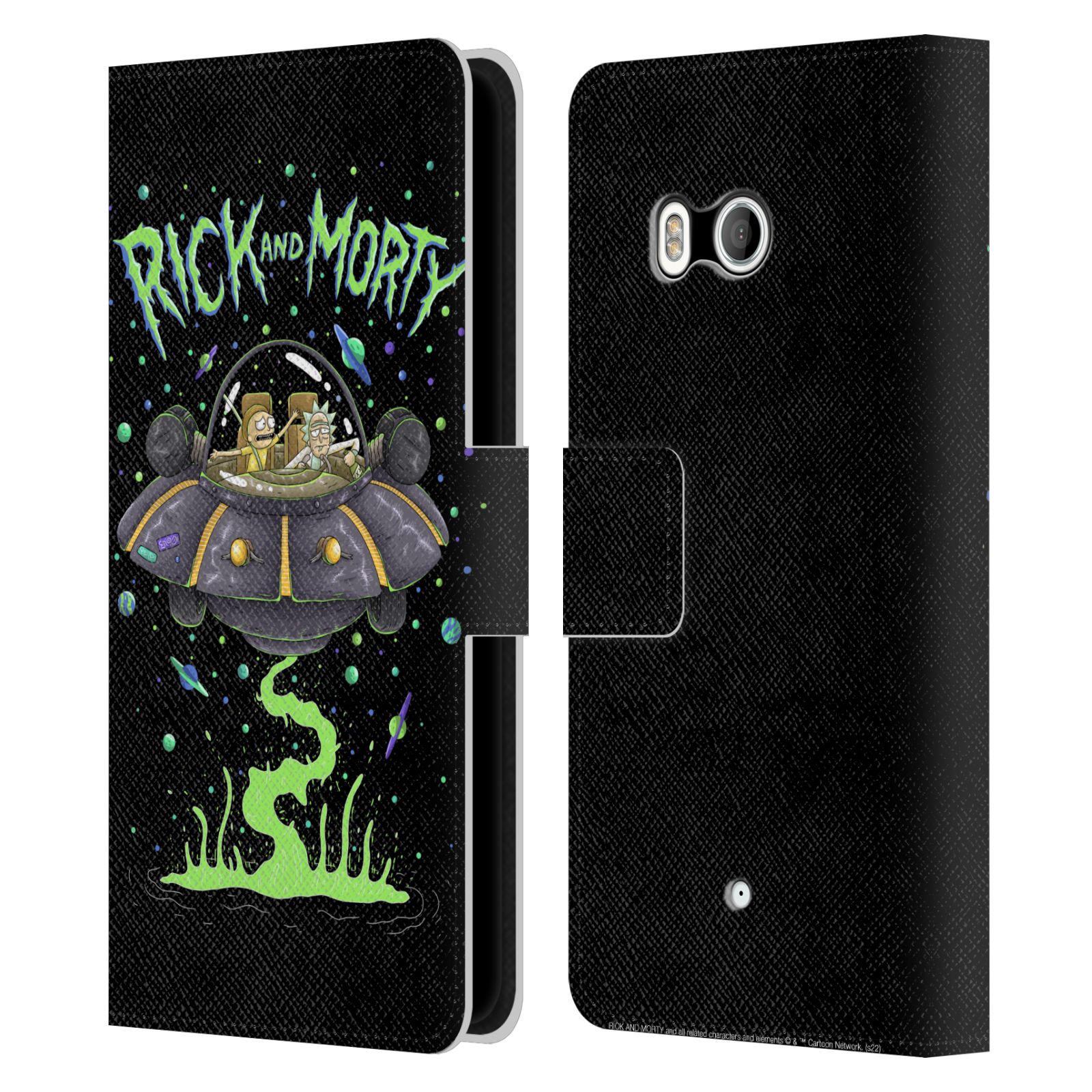 OFFICIAL RICK AND MORTY SEASON 1 & 2 GRAPHICS LEATHER BOOK CASE FOR HTC PHONES 1 - Picture 7 of 7