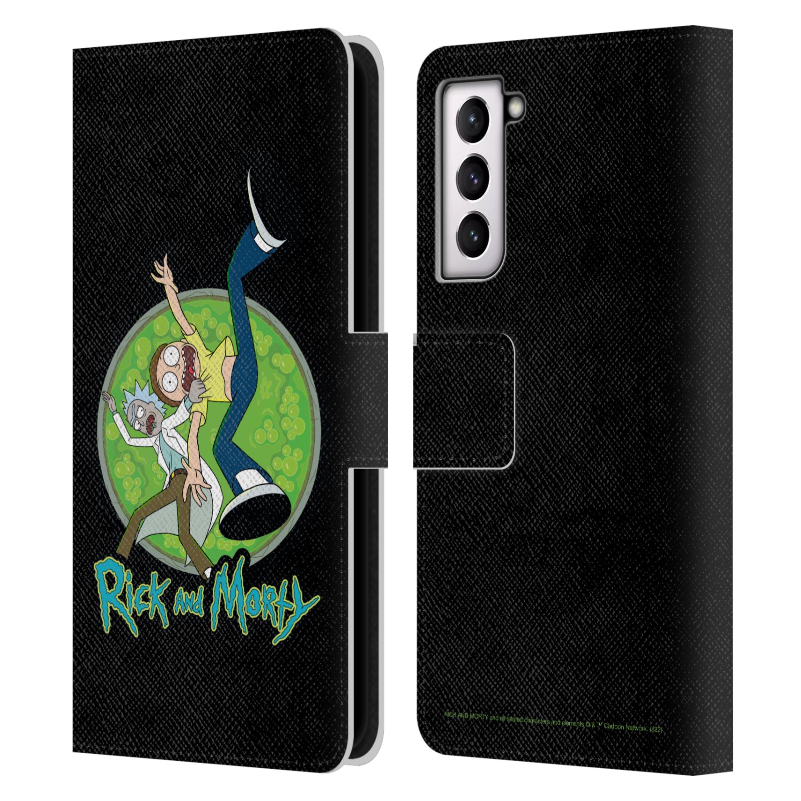 OFFICIAL RICK AND MORTY SEASON 4 GRAPHICS LEATHER BOOK CASE FOR SAMSUNG PHONES 4 - Picture 7 of 13
