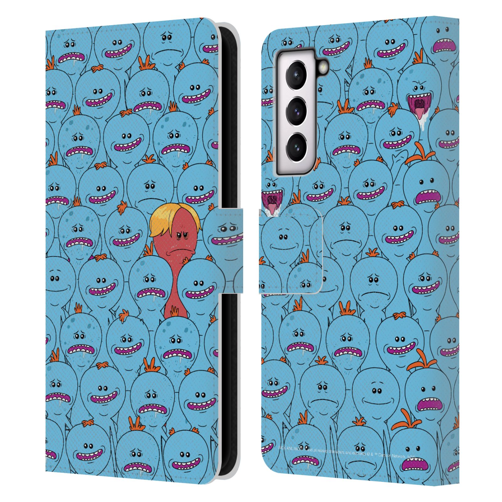 OFFICIAL RICK AND MORTY SEASON 4 GRAPHICS LEATHER BOOK CASE FOR SAMSUNG PHONES 4 - Picture 10 of 13