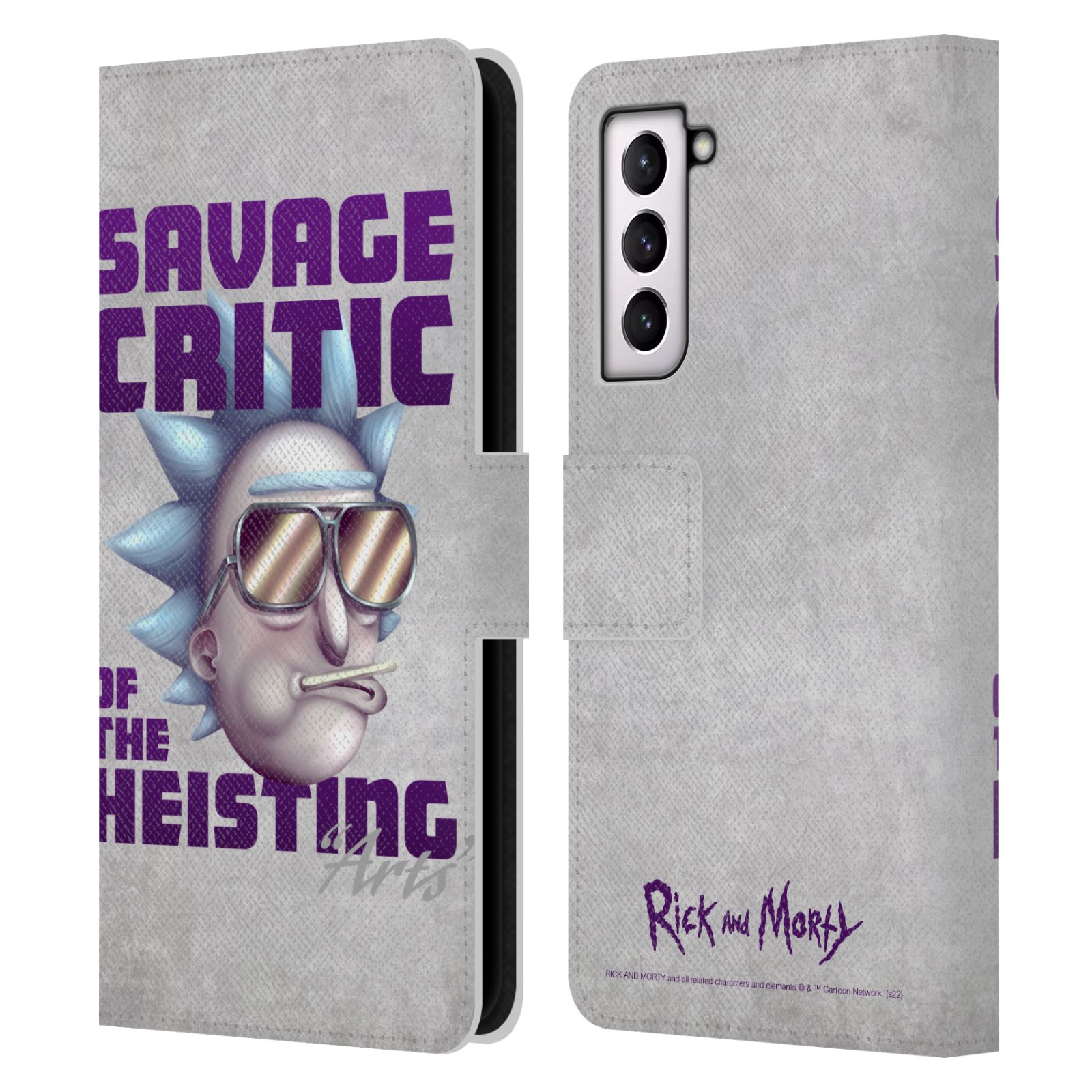 OFFICIAL RICK AND MORTY SEASON 4 GRAPHICS LEATHER BOOK CASE FOR SAMSUNG PHONES 4 - Picture 11 of 13