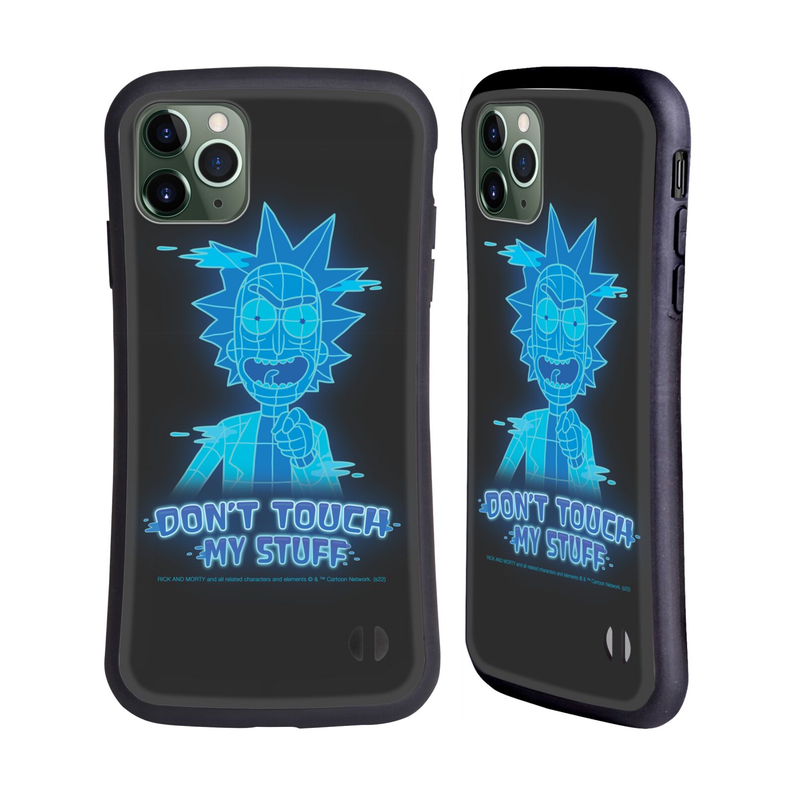 Head Case Designs Officially Licensed Rick And Morty Season 5 Graphics  Don't Touch My Stuff Soft Gel Case Compatible with Apple iPhone X / iPhone  XS 