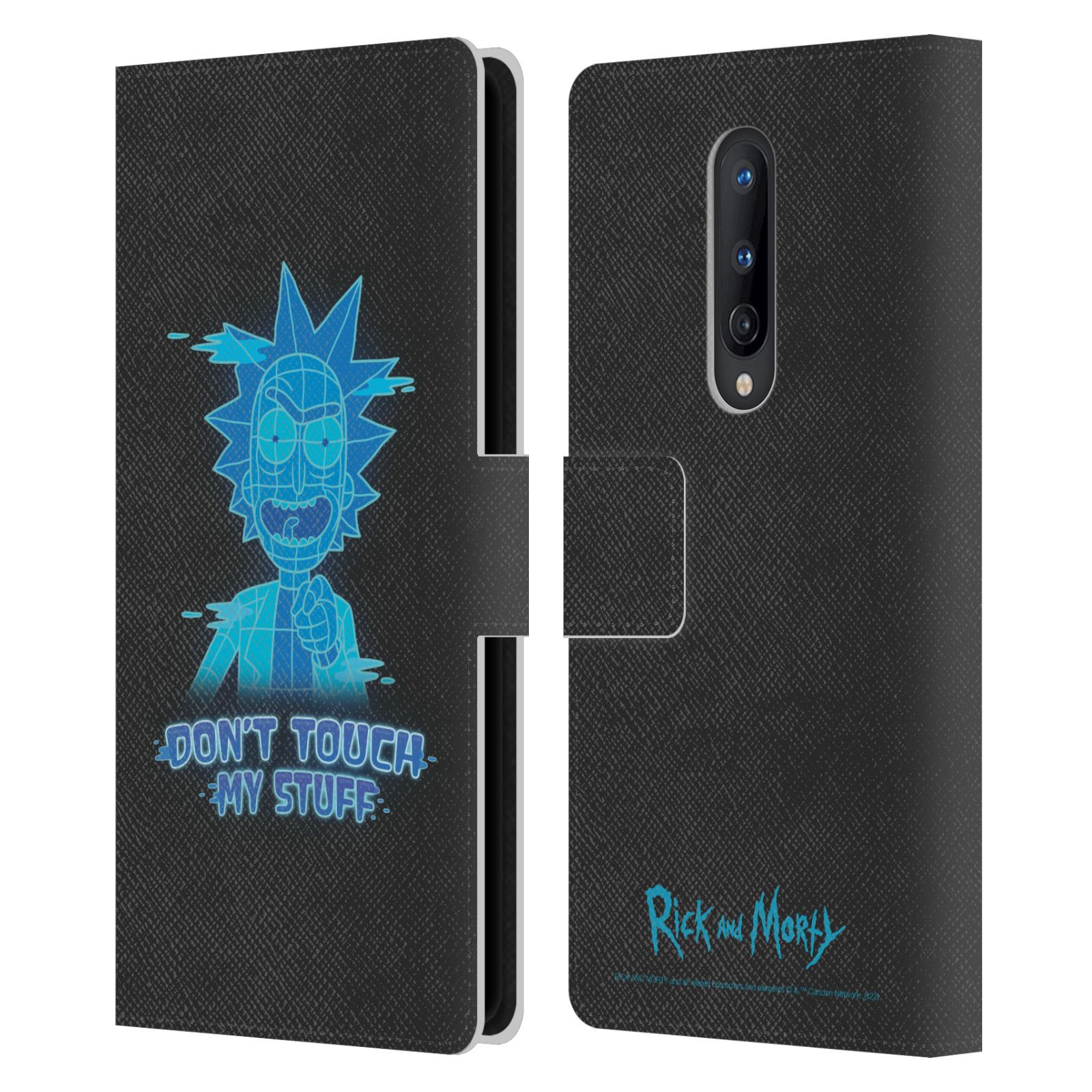 OFFICIAL RICK AND MORTY SEASON 5 GRAPHICS LEATHER BOOK CASE FOR ONEPLUS PHONES - Picture 8 of 11