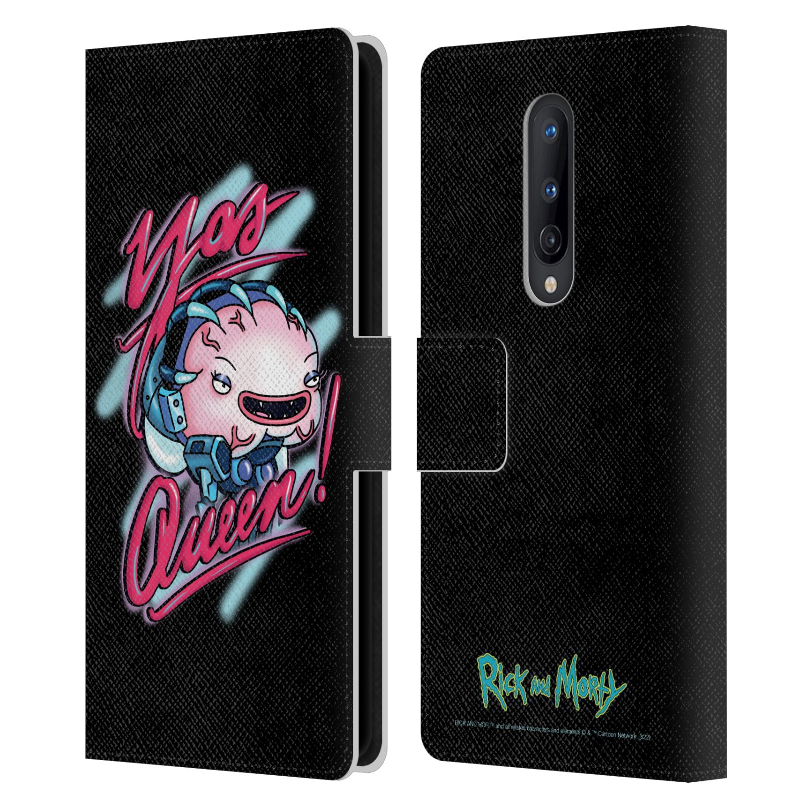 OFFICIAL RICK AND MORTY SEASON 5 GRAPHICS LEATHER BOOK CASE FOR ONEPLUS PHONES - Picture 11 of 11