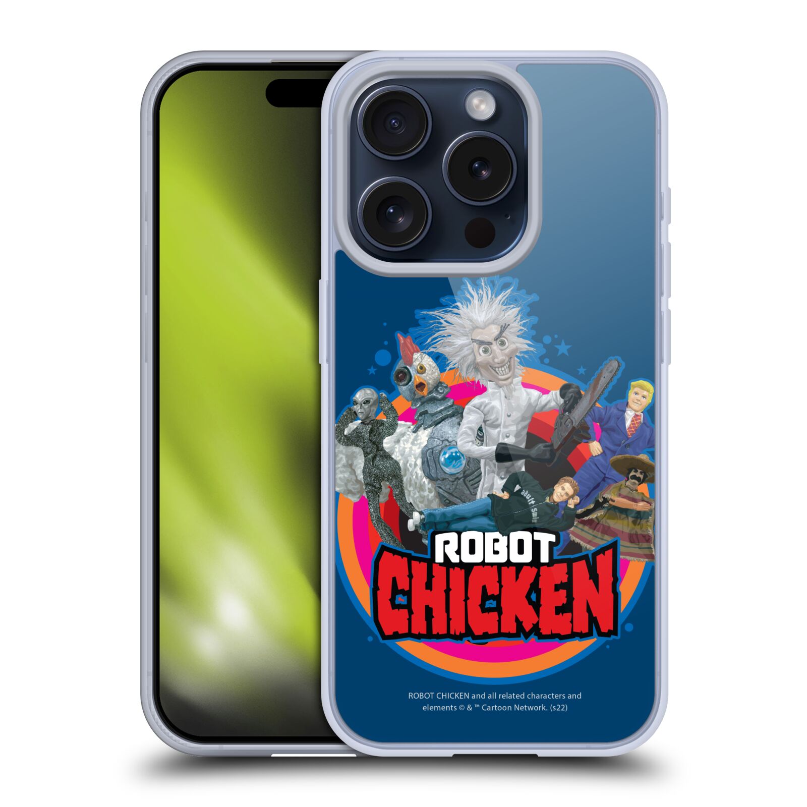 OFFICIEL ROBOT CHICKEN GRAPHIQUES ÉTUI COQUE EN GEL POUR APPLE iPHONE TÉLÉPHONES - Photo 10 sur 10