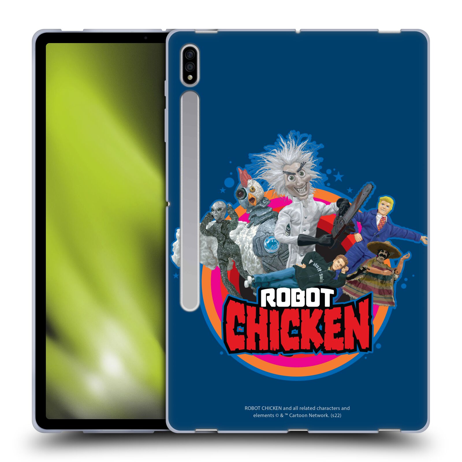 OFFICIAL ROBOT CHICKEN GRAPHICS SOFT GEL CASE FOR SAMSUNG TABLETS 1 - Picture 8 of 10