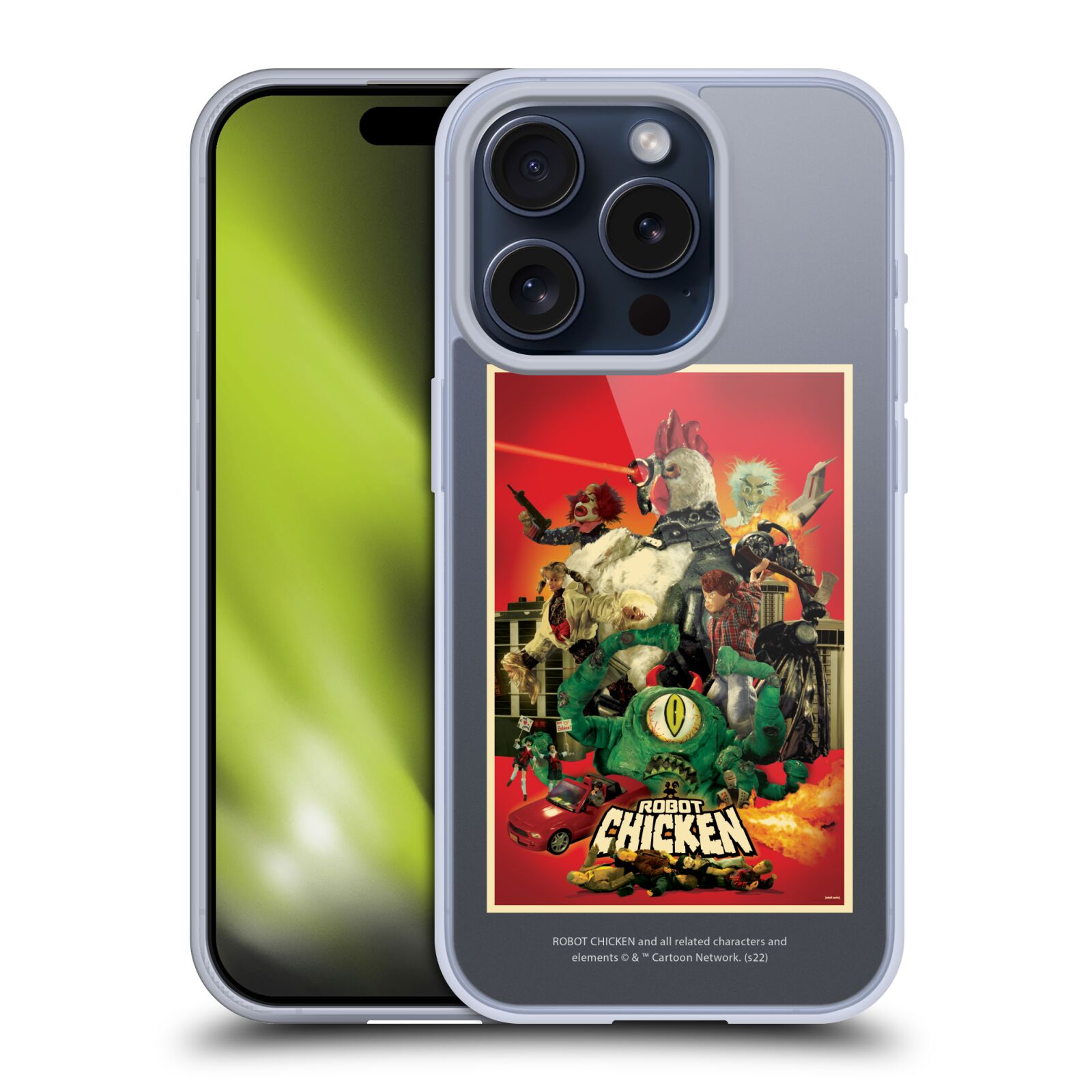 OFFICIEL ROBOT CHICKEN GRAPHIQUES ÉTUI COQUE EN GEL POUR APPLE iPHONE TÉLÉPHONES - Photo 8 sur 10