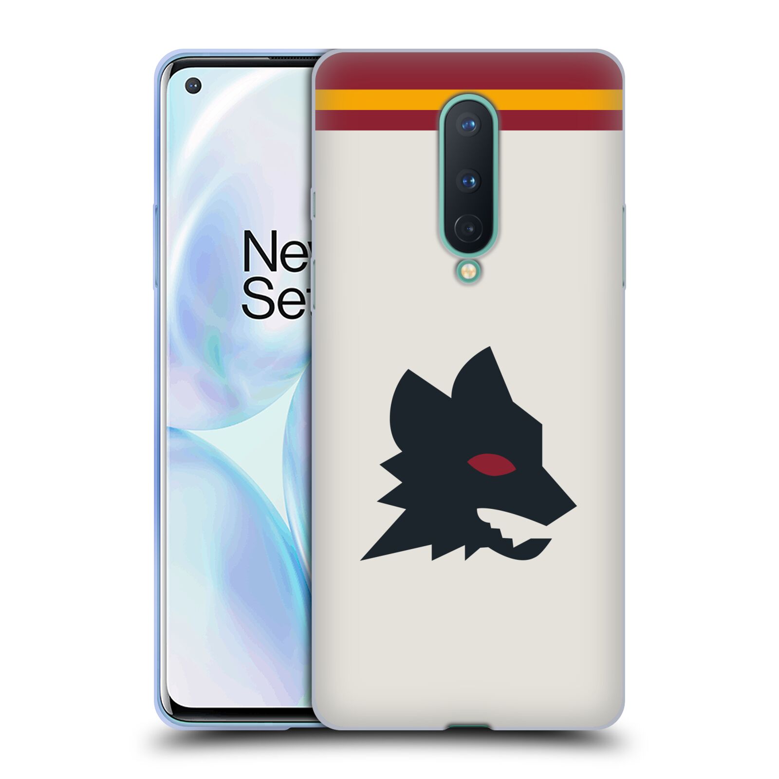 OFFICIAL AS ROMA 2020/21 CREST KIT SOFT GEL CASE FOR  ASUS ONEPLUS