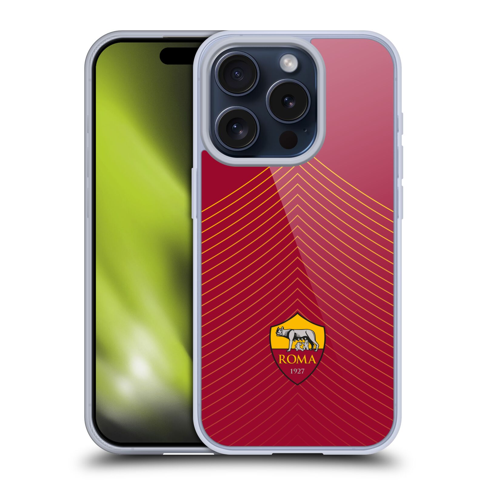 FUNDA OFICIAL AS ROMA CREST GRÁFICOS BLANDOS GEL PARA TELÉFONOS MÓVILES APPLE iPHONE - Imagen 11 de 15