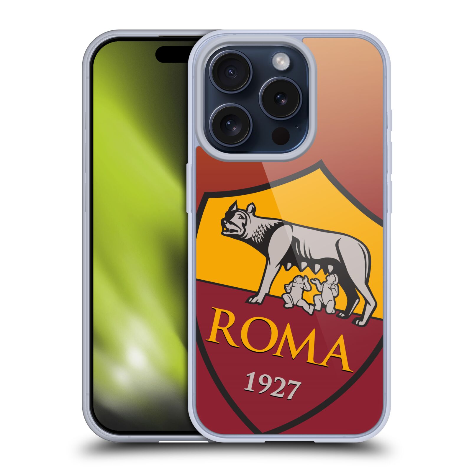 FUNDA OFICIAL AS ROMA CREST GRÁFICOS BLANDOS GEL PARA TELÉFONOS MÓVILES APPLE iPHONE - Imagen 10 de 15