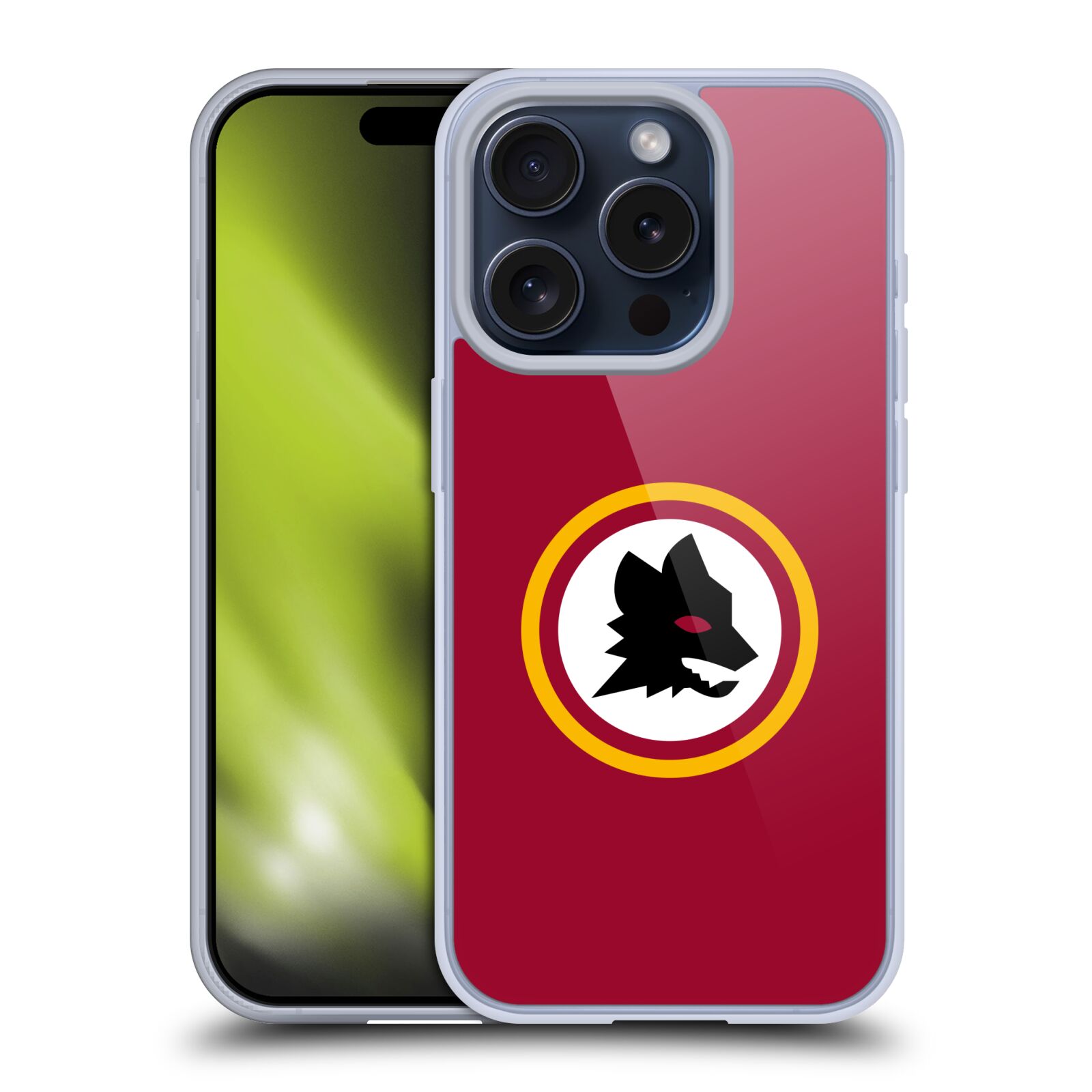 FUNDA OFICIAL AS ROMA CREST GRÁFICOS BLANDOS GEL PARA TELÉFONOS MÓVILES APPLE iPHONE - Imagen 15 de 15