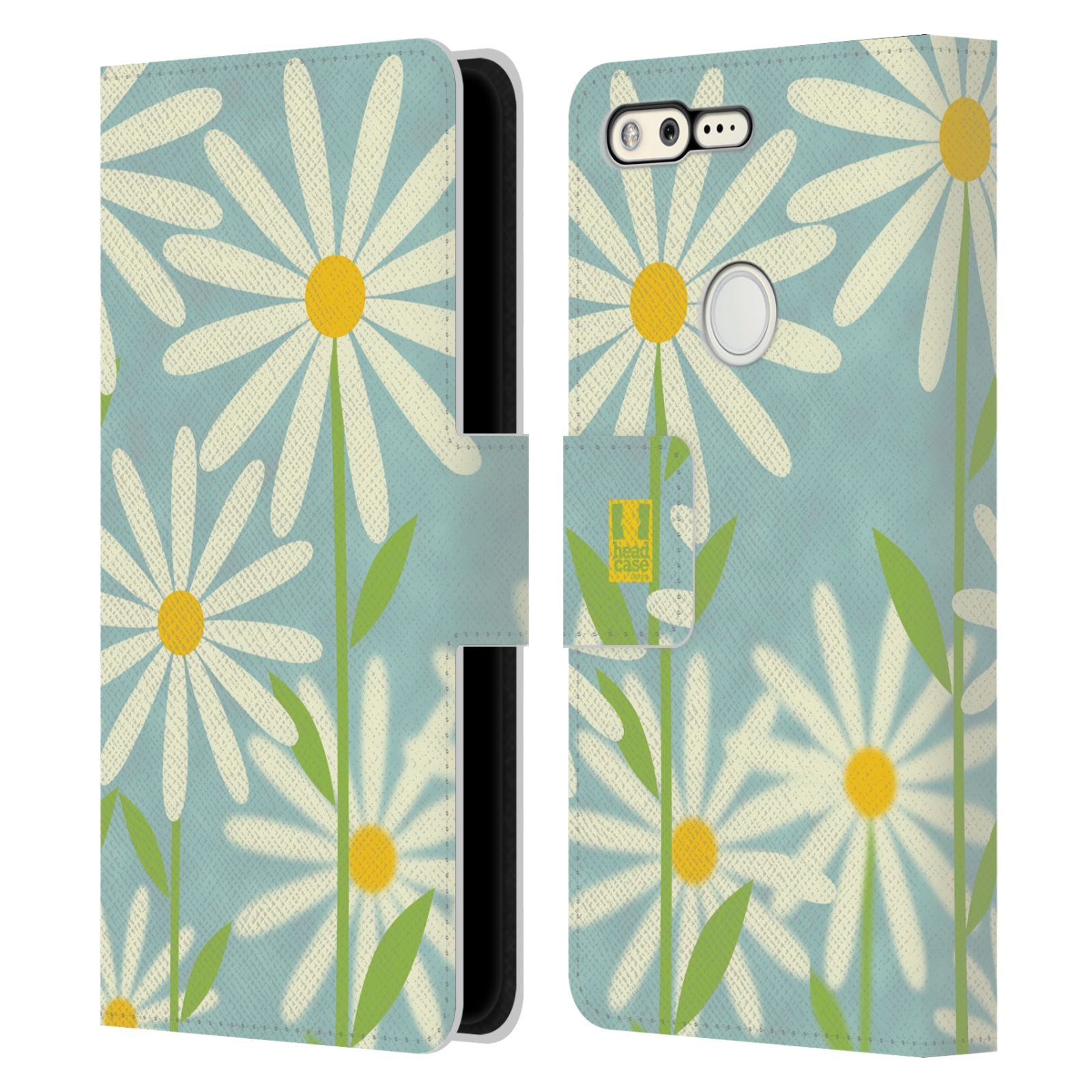 HEAD CASE DESIGNS ROMANTIC FLOWERS LEATHER BOOK WALLET CASE FOR GOOGLE PHONES - Picture 7 of 10
