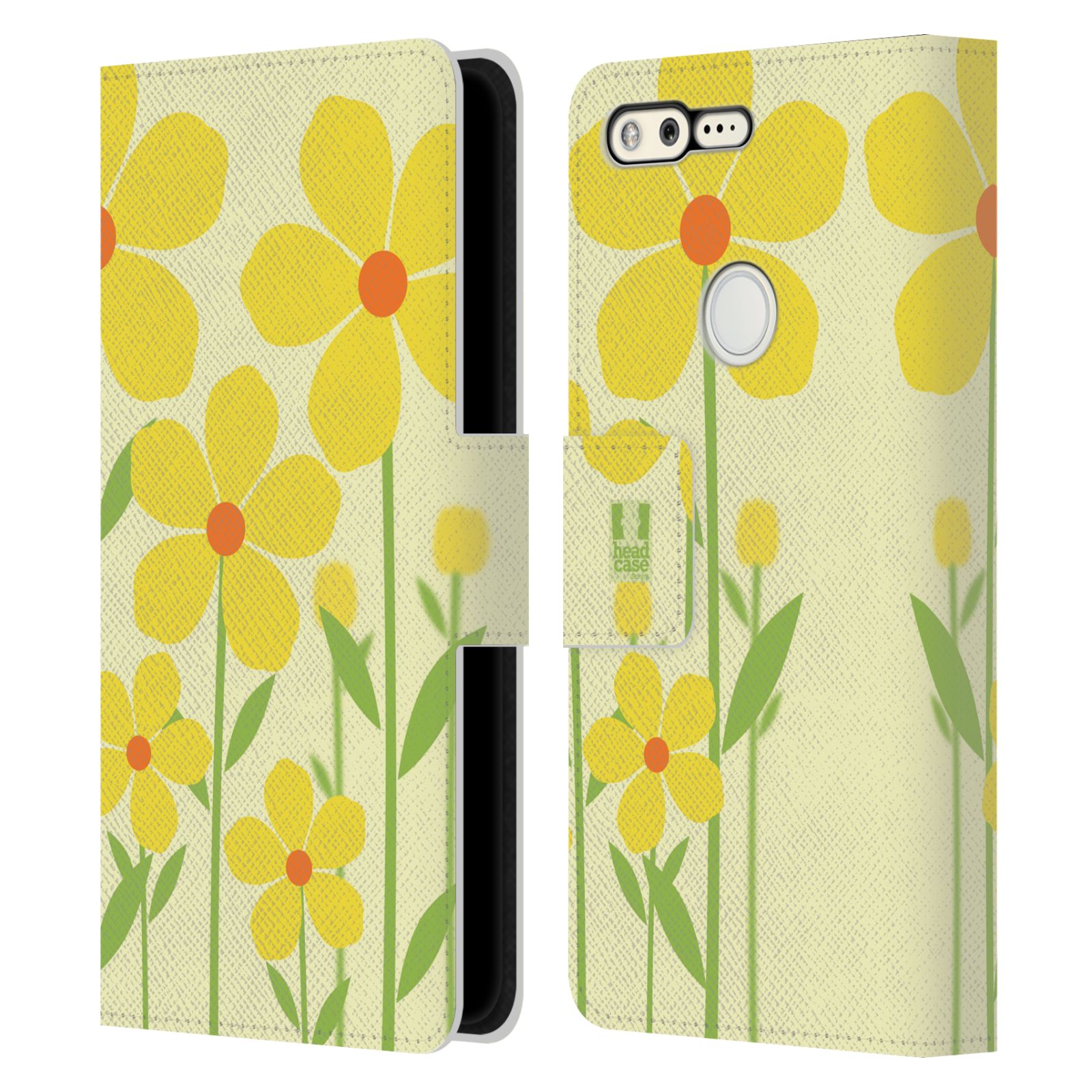 HEAD CASE DESIGNS ROMANTIC FLOWERS LEATHER BOOK WALLET CASE FOR GOOGLE PHONES - Picture 8 of 10