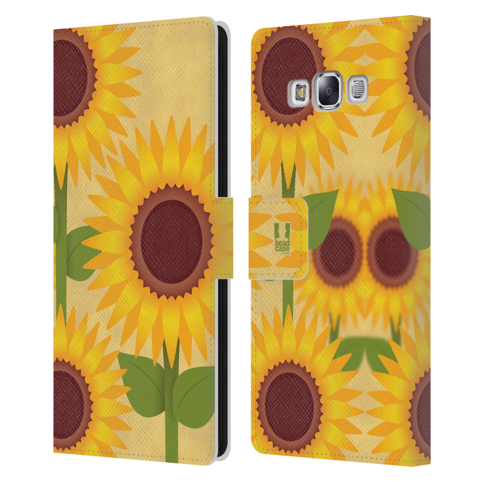 HEAD CASE DESIGNS ROMANTIC FLOWERS LEATHER BOOK WALLET CASE FOR SAMSUNG PHONES 3 - Picture 9 of 10
