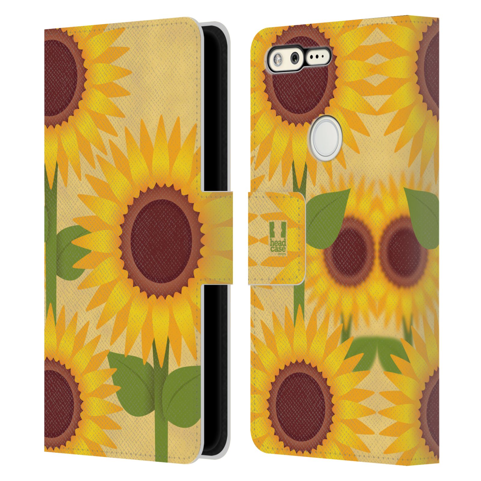 HEAD CASE DESIGNS ROMANTIC FLOWERS LEATHER BOOK WALLET CASE FOR GOOGLE PHONES - Picture 9 of 10