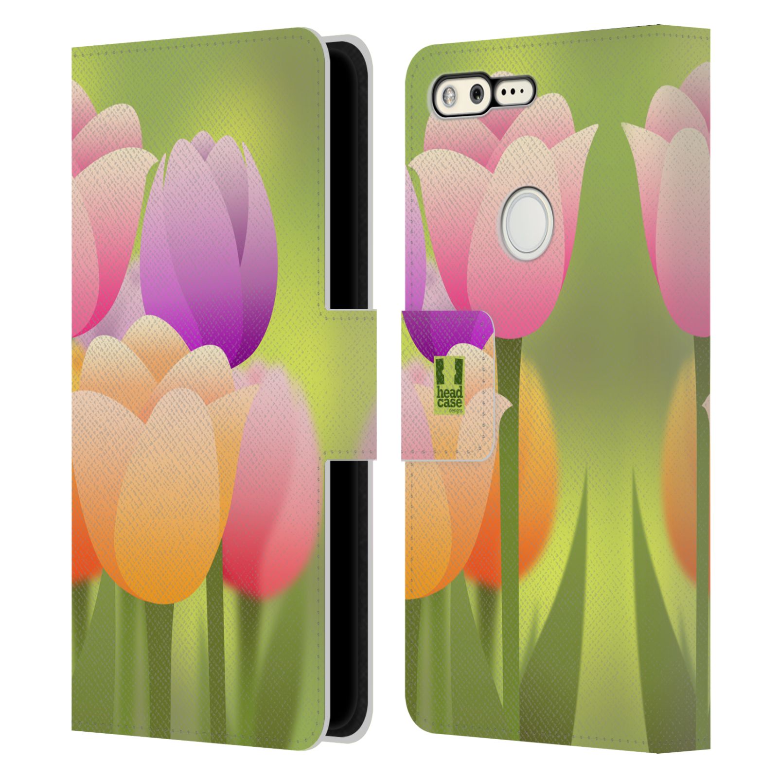HEAD CASE DESIGNS ROMANTIC FLOWERS LEATHER BOOK WALLET CASE FOR GOOGLE PHONES - Picture 10 of 10