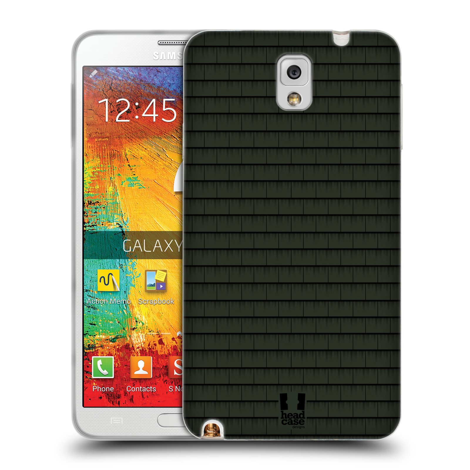 HEAD CASE DESIGNS ROOFING PATTERNS SOFT GEL CASE FOR SAMSUNG PHONES 2