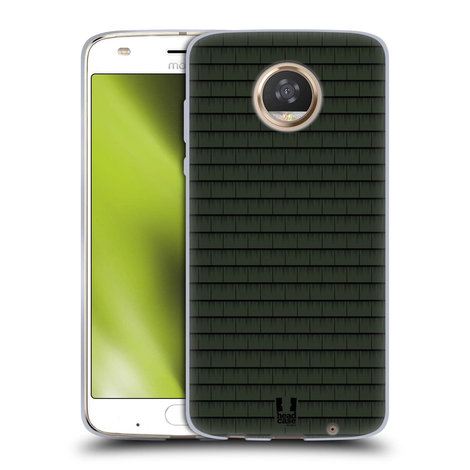 HEAD CASE DESIGNS ROOFING PATTERNS SOFT GEL CASE FOR MOTOROLA PHONES