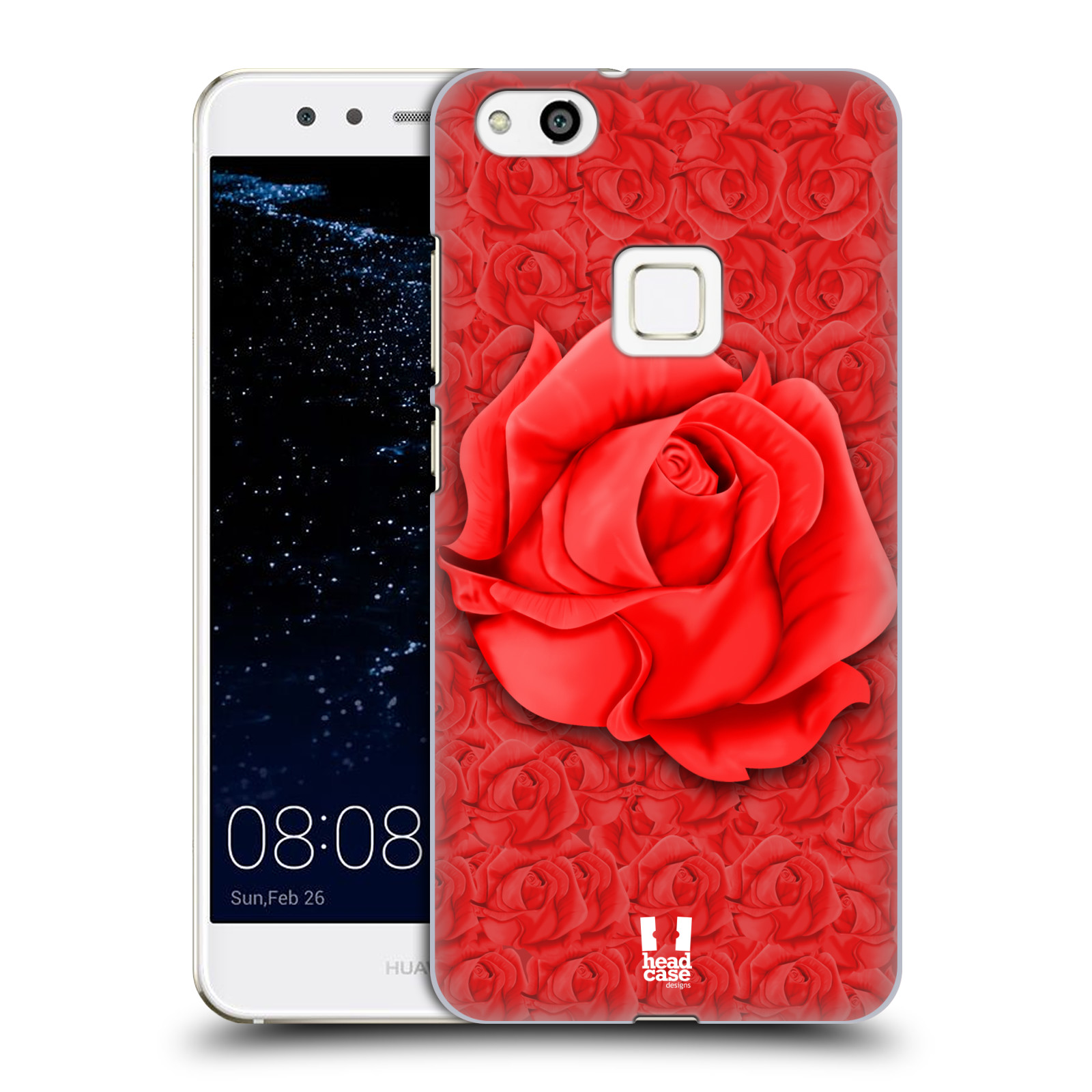 custodia huawei p10 lite red rose custodia huawei p10 lite red rose