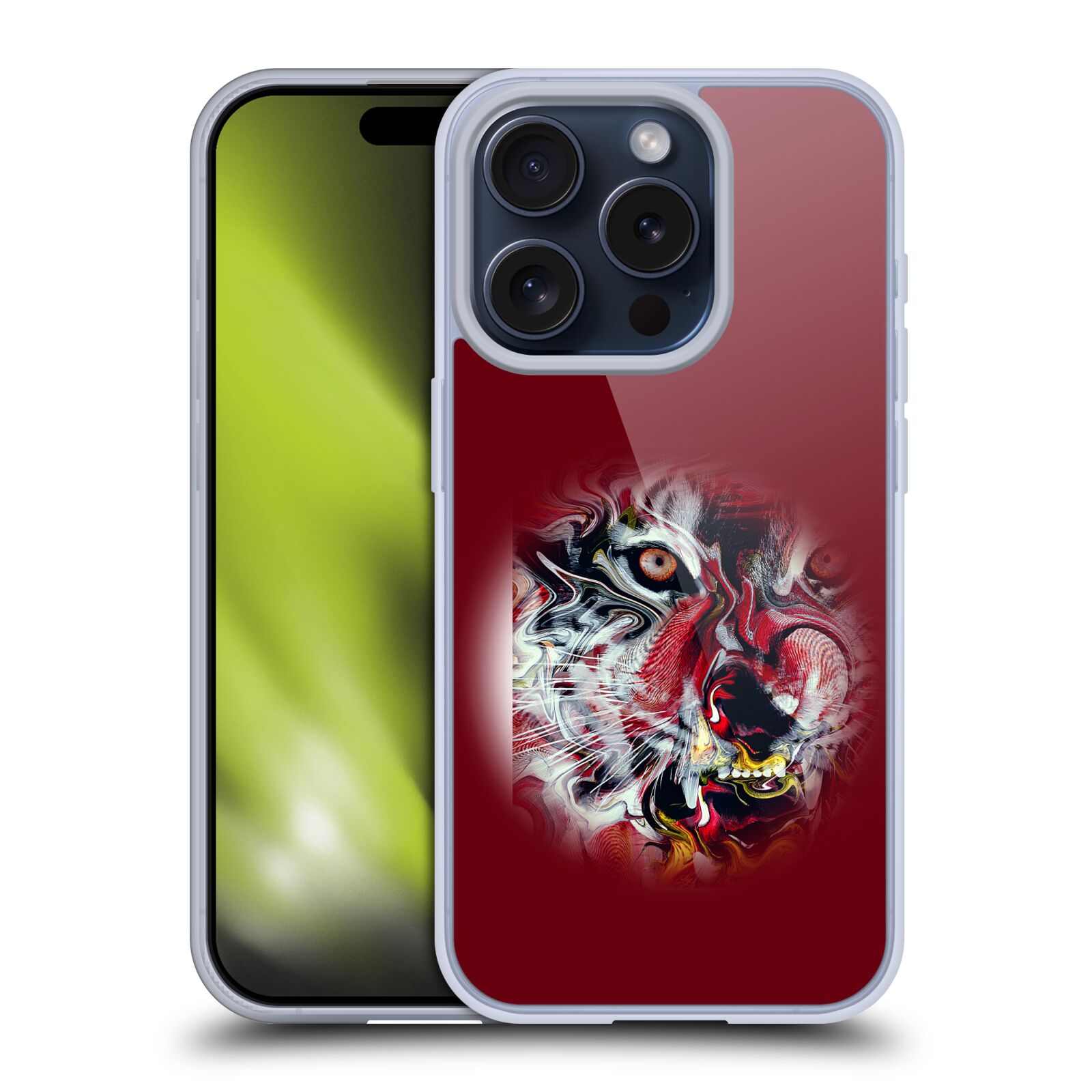 RIZA PEKER ANIMAL ABSTRACT GEL CASE COMPATIBLE W/ APPLE iPHONE PHONES/MAGSAFE - Picture 16 of 18