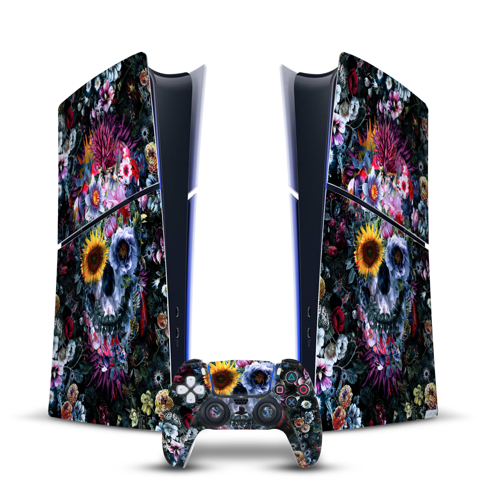 OFFICIAL RIZA PEKER ART MIX VINYL SKIN FOR PS5 SLIM DIGITAL CONSOLE & CONTROLLER