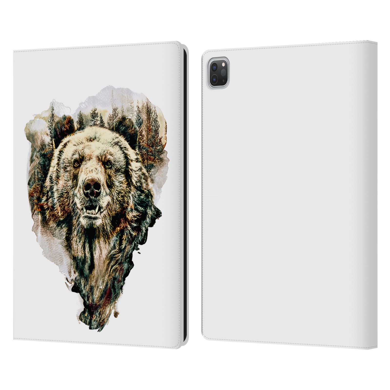 OFFICIAL RIZA PEKER ANIMALS LEATHER BOOK WALLET CASE COVER FOR APPLE iPAD - Picture 7 of 18