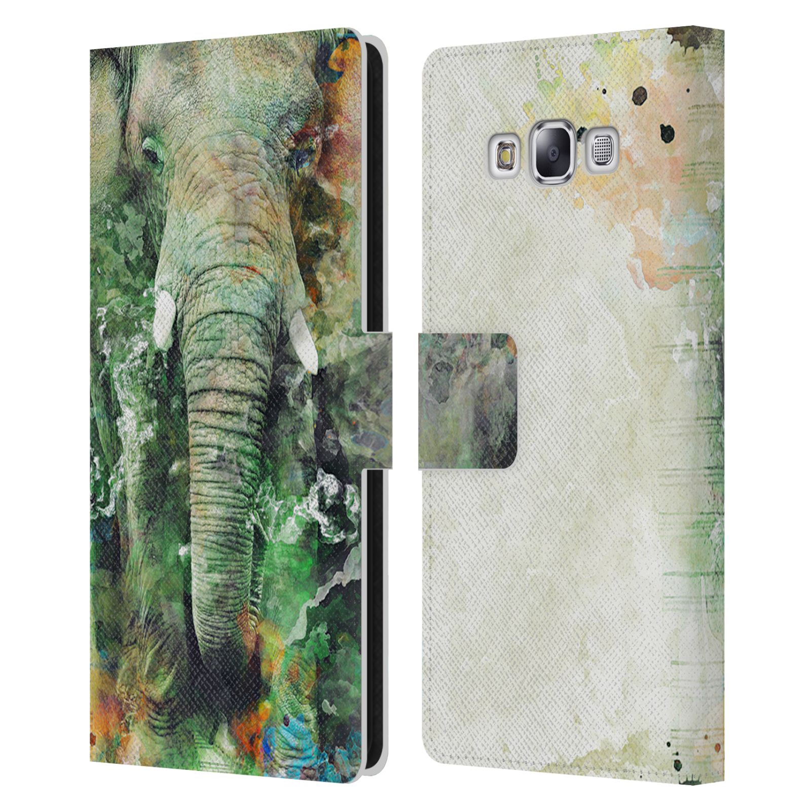 OFFICIAL RIZA PEKER ANIMALS LEATHER BOOK WALLET CASE FOR SAMSUNG PHONES 3 - Picture 9 of 18