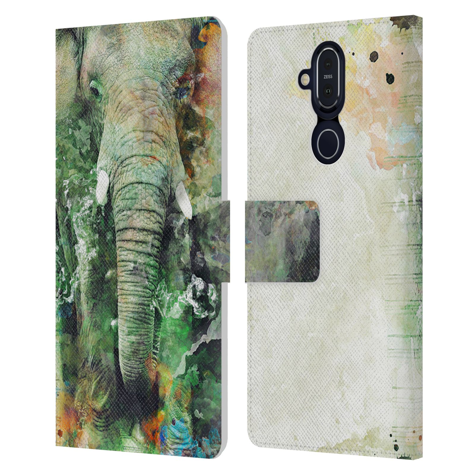 OFFICIAL RIZA PEKER ANIMALS LEATHER BOOK WALLET CASE FOR MICROSOFT NOKIA PHONES - Picture 9 of 18