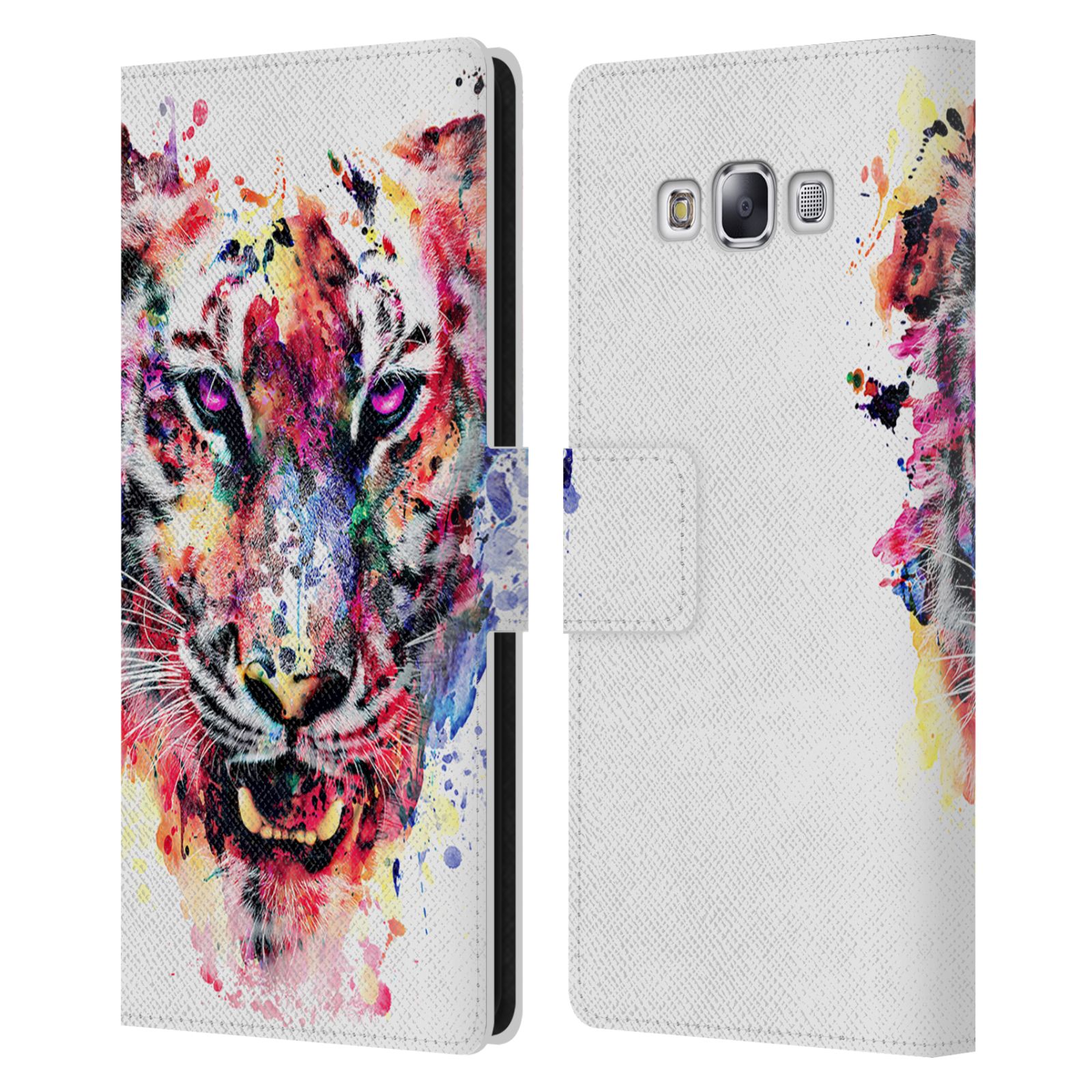 OFFICIAL RIZA PEKER ANIMALS LEATHER BOOK WALLET CASE FOR SAMSUNG PHONES 3 - Picture 10 of 18