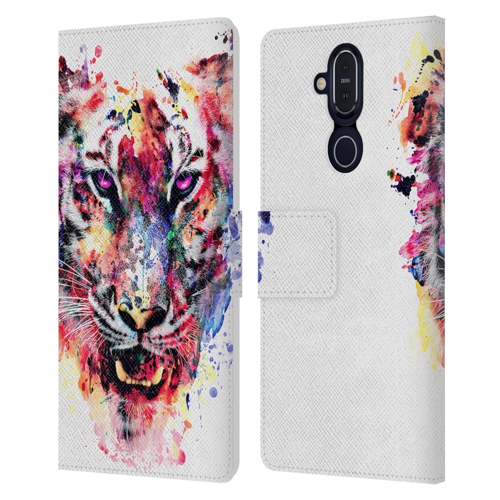 OFFICIAL RIZA PEKER ANIMALS LEATHER BOOK WALLET CASE FOR MICROSOFT NOKIA PHONES - Picture 10 of 18
