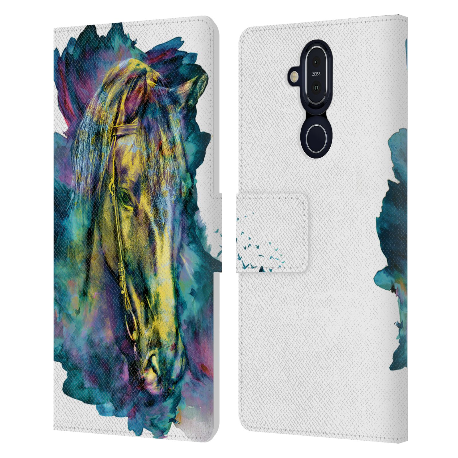 OFFICIAL RIZA PEKER ANIMALS LEATHER BOOK WALLET CASE FOR MICROSOFT NOKIA PHONES - Picture 11 of 18