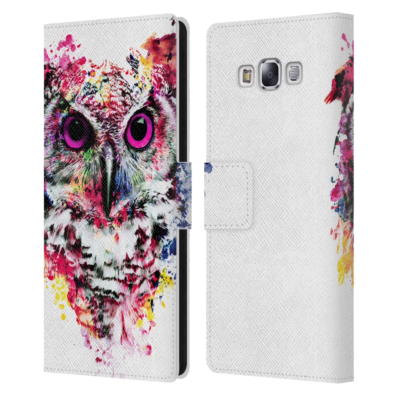 OFFICIAL RIZA PEKER ANIMALS LEATHER BOOK WALLET CASE FOR SAMSUNG PHONES 3 - Picture 12 of 18