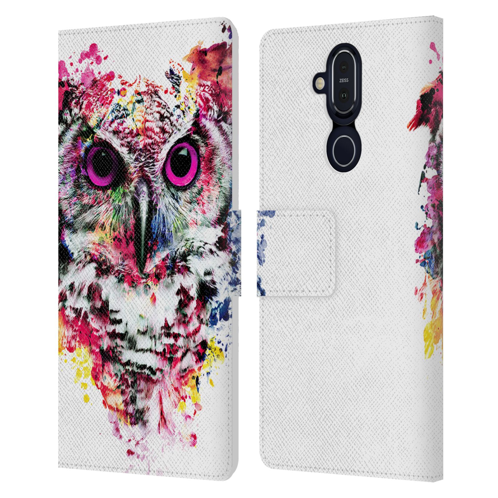 OFFICIAL RIZA PEKER ANIMALS LEATHER BOOK WALLET CASE FOR MICROSOFT NOKIA PHONES - Picture 12 of 18