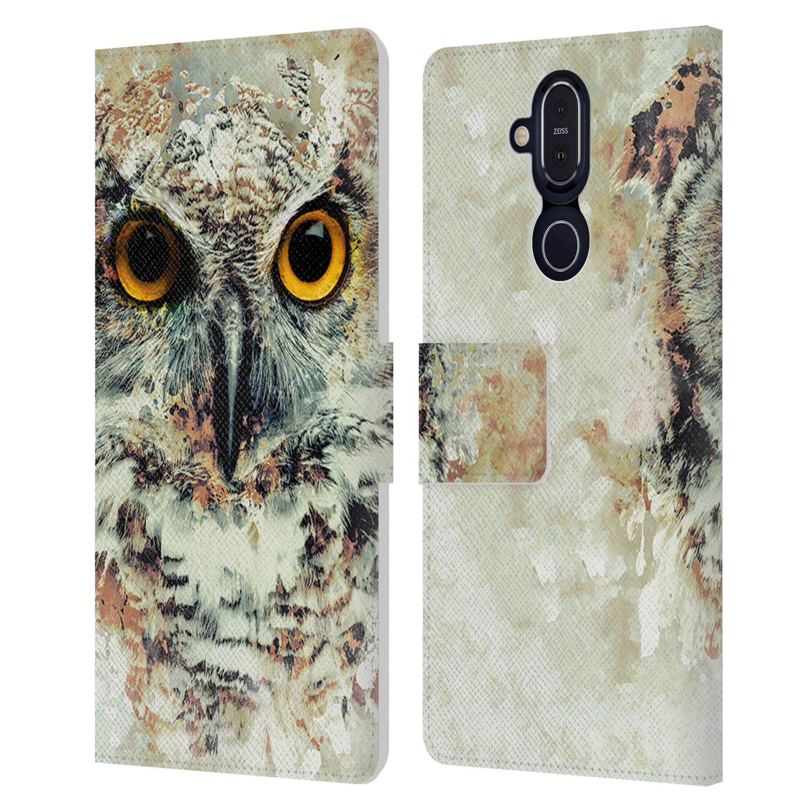 OFFICIAL RIZA PEKER ANIMALS LEATHER BOOK WALLET CASE FOR MICROSOFT NOKIA PHONES - Picture 13 of 18