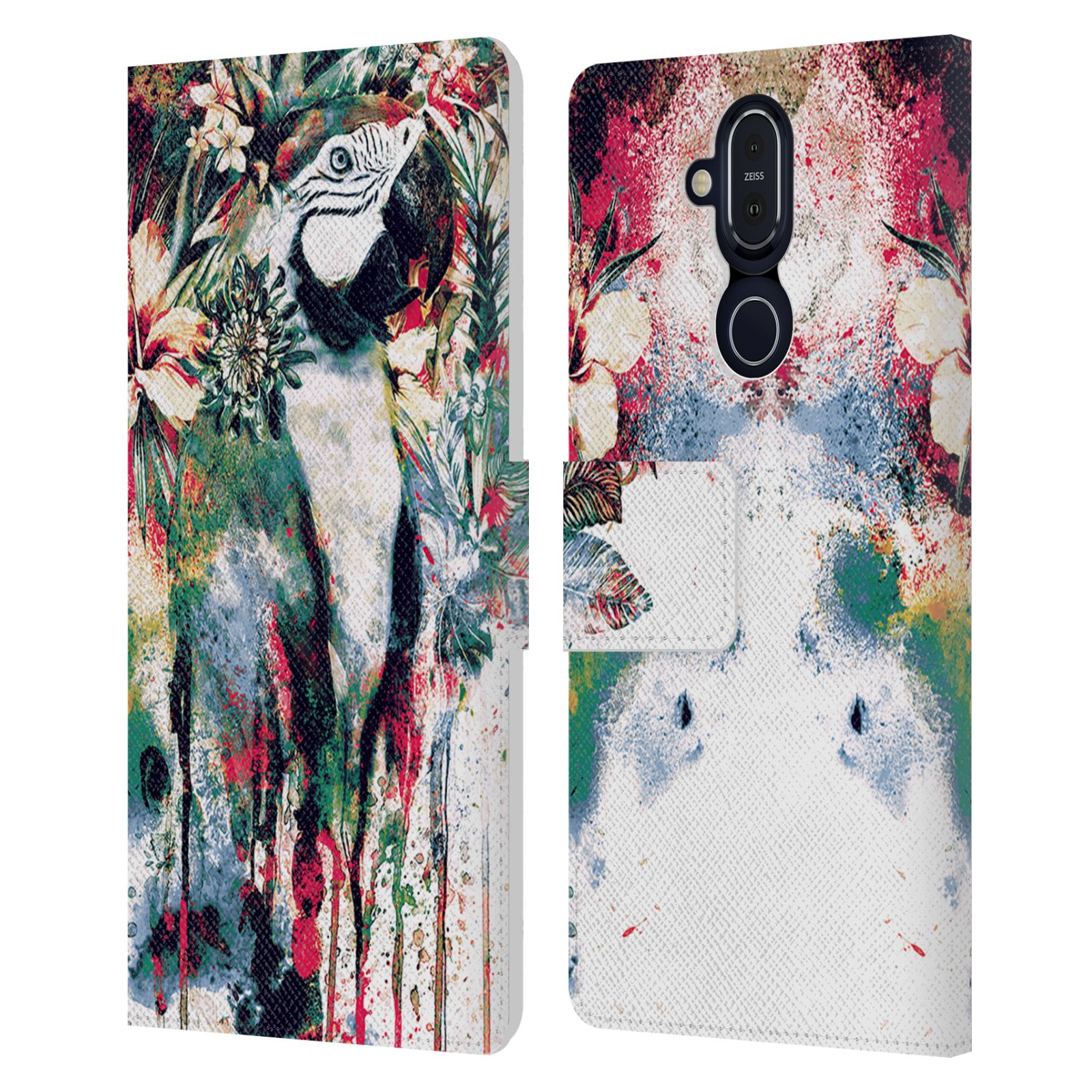 OFFICIAL RIZA PEKER ANIMALS LEATHER BOOK WALLET CASE FOR MICROSOFT NOKIA PHONES - Picture 14 of 18