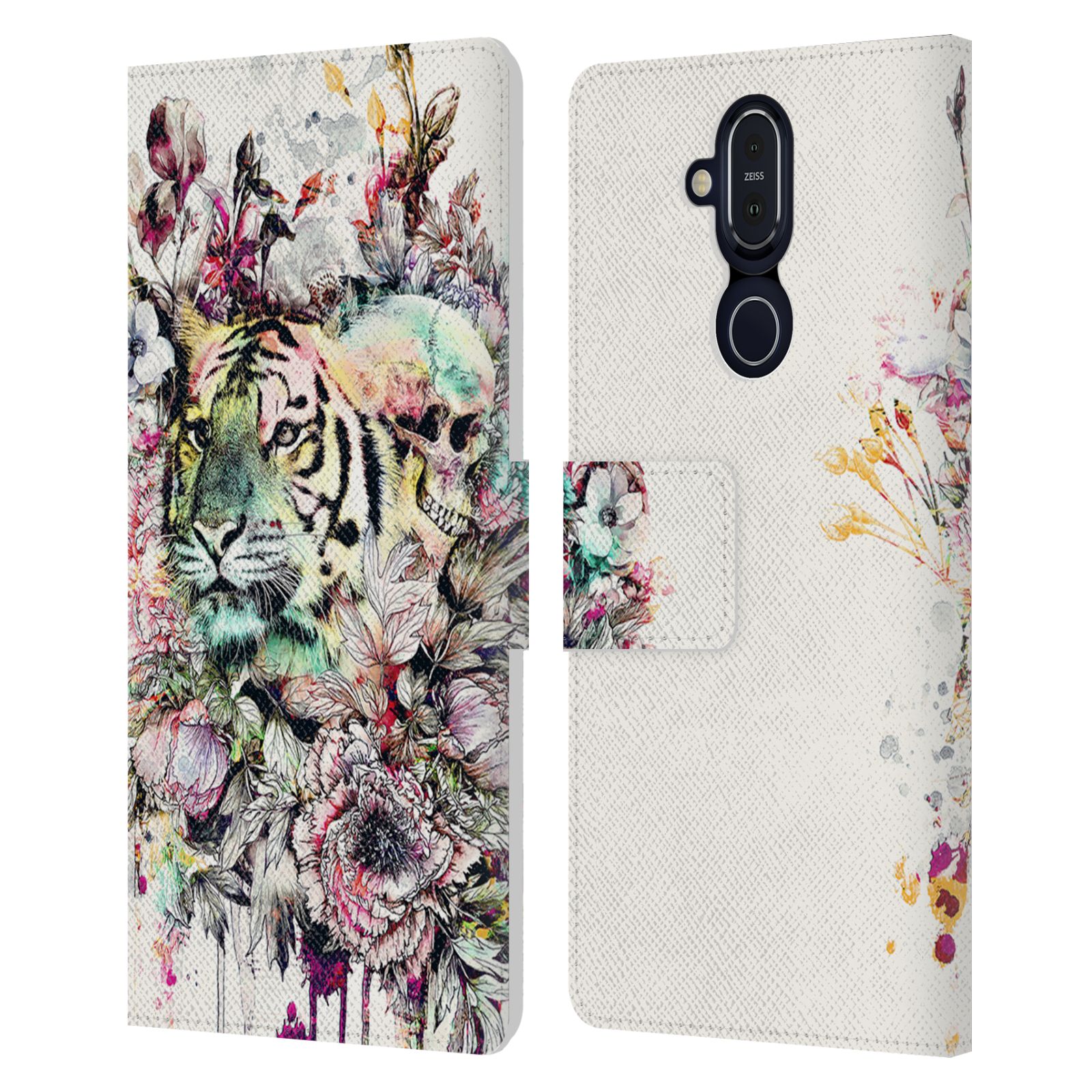 OFFICIAL RIZA PEKER ANIMALS LEATHER BOOK WALLET CASE FOR MICROSOFT NOKIA PHONES - Picture 16 of 18