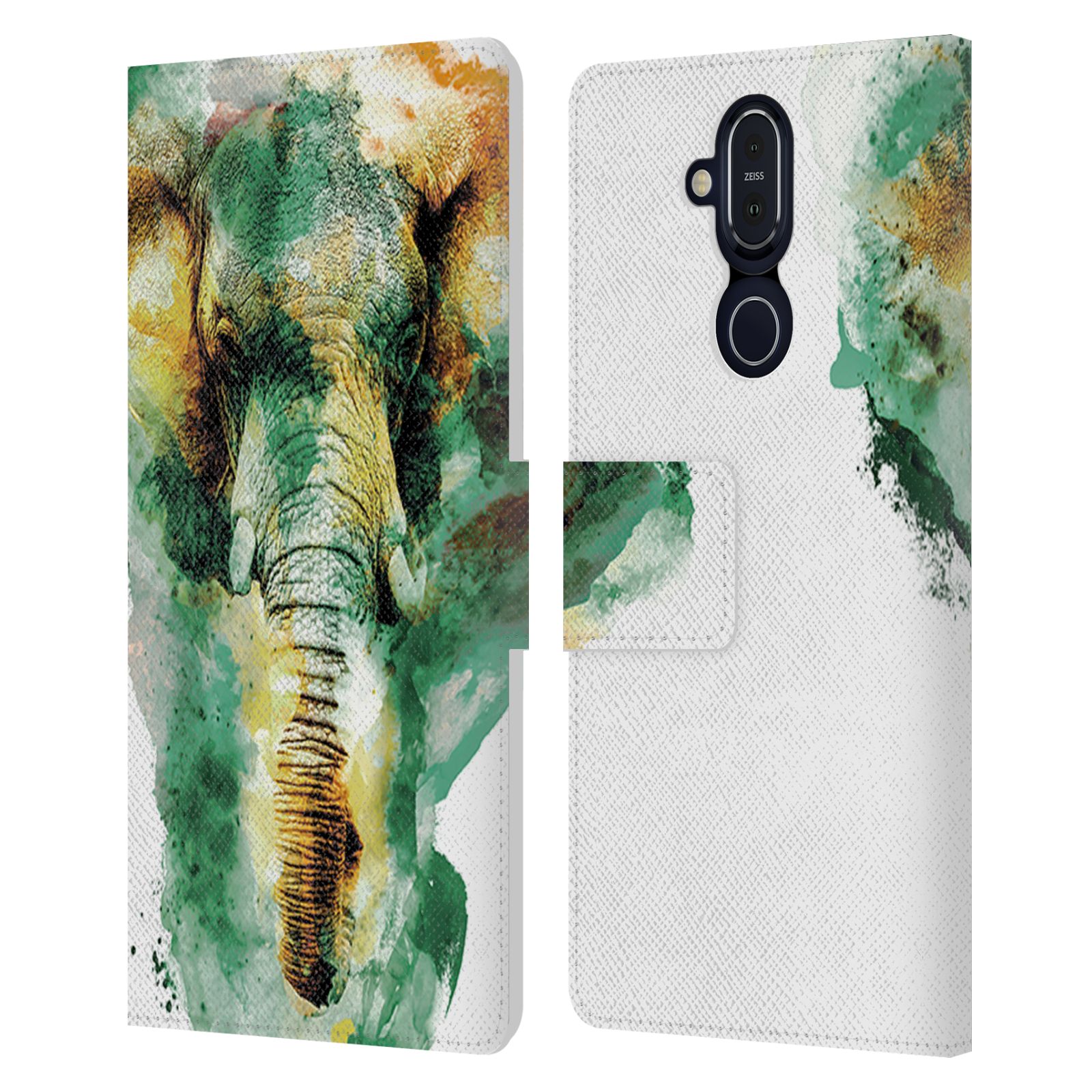 OFFICIAL RIZA PEKER ANIMALS LEATHER BOOK WALLET CASE FOR MICROSOFT NOKIA PHONES - Picture 17 of 18