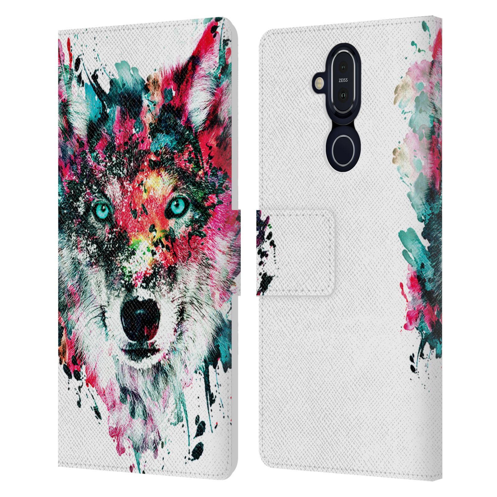 OFFICIAL RIZA PEKER ANIMALS LEATHER BOOK WALLET CASE FOR MICROSOFT NOKIA PHONES - Picture 18 of 18