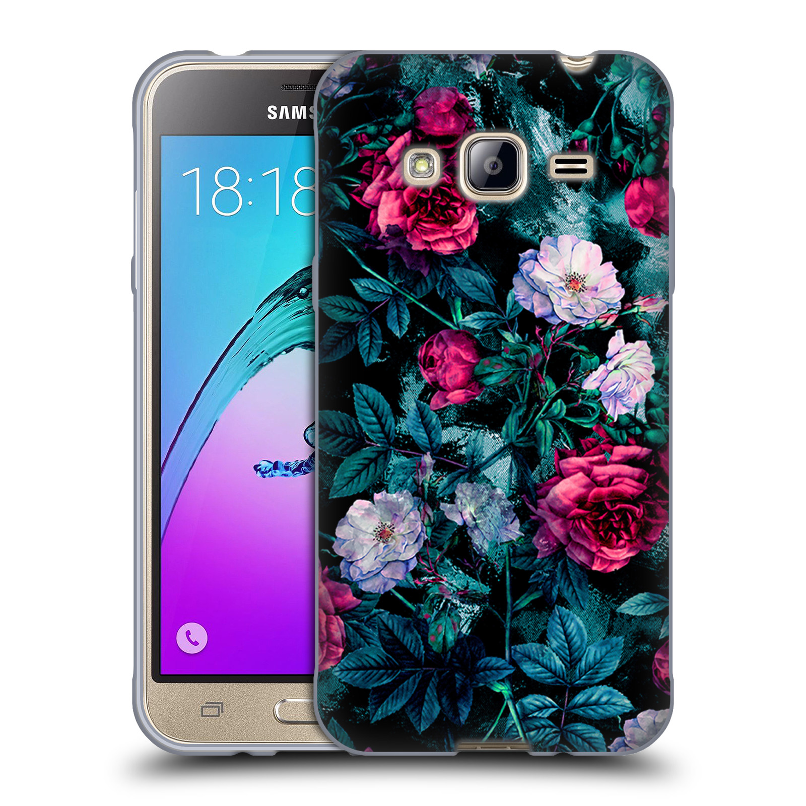 RIZA PEKER FLOWERS SOFT GEL CASE FOR SAMSUNG PHONES 3