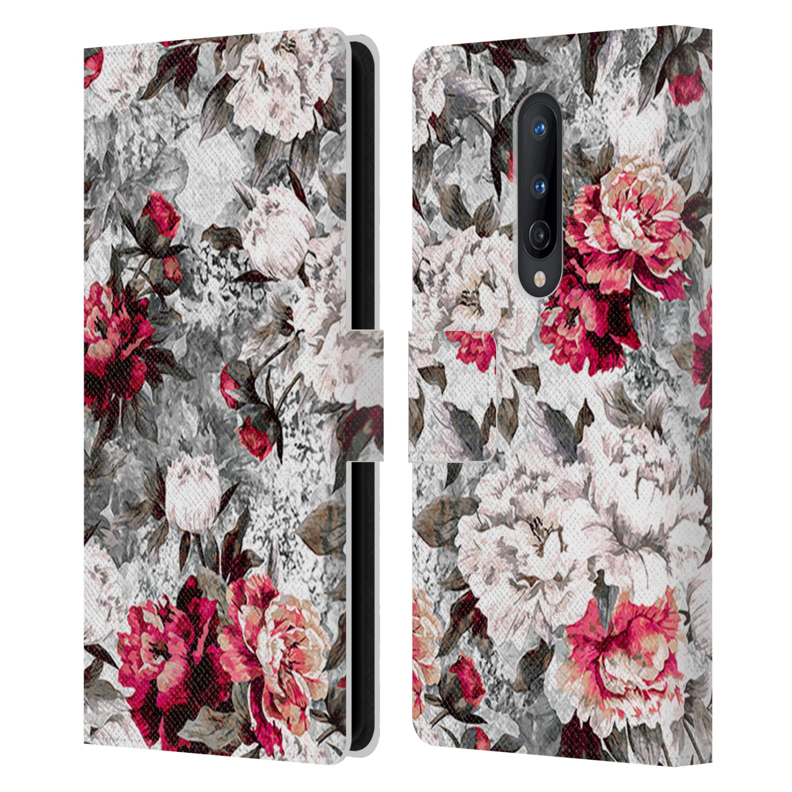 OFFICIAL RIZA PEKER FLOWERS LEATHER BOOK WALLET CASE COVER FOR ONEPLUS PHONES - Picture 8 of 18