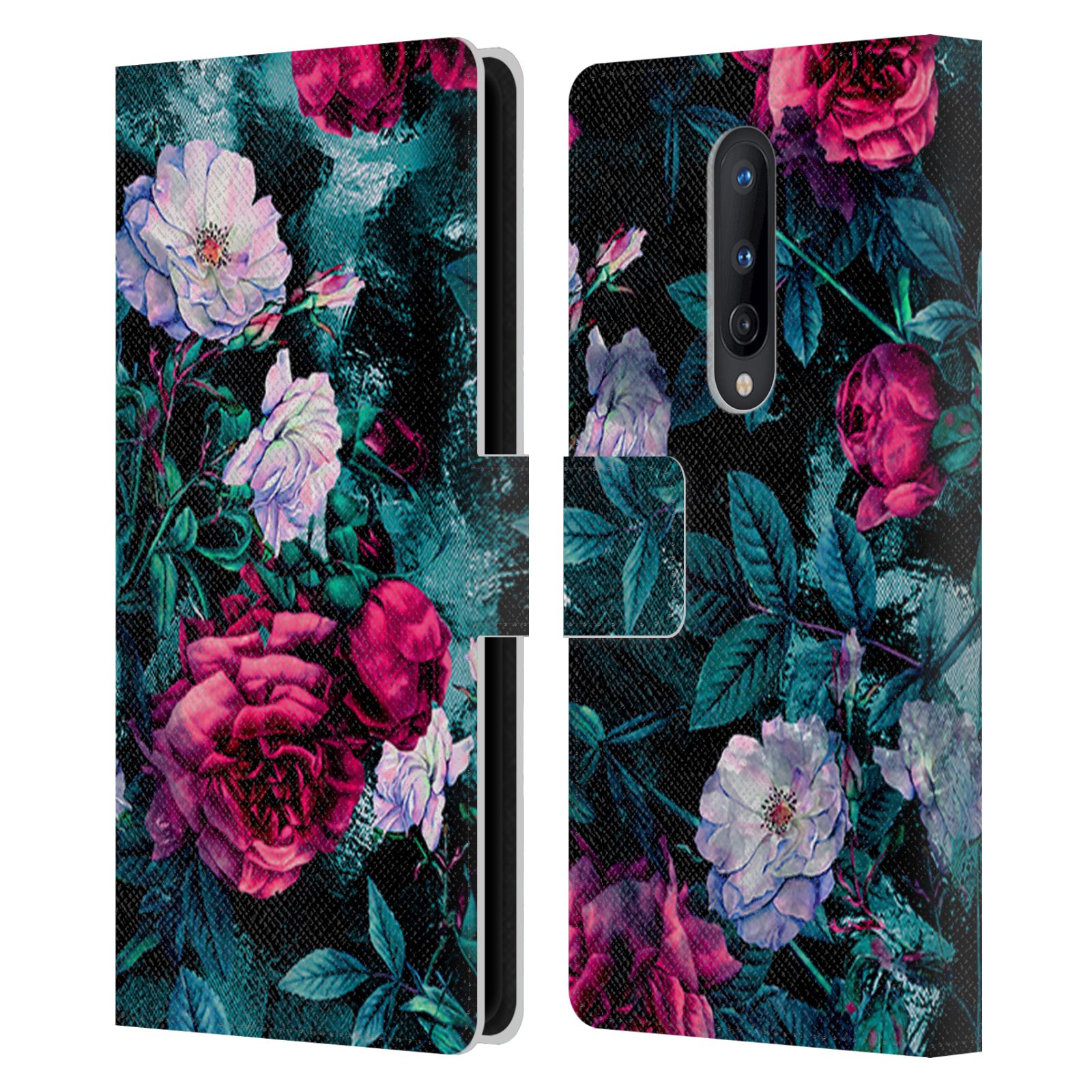 OFFICIAL RIZA PEKER FLOWERS LEATHER BOOK WALLET CASE COVER FOR ONEPLUS PHONES - Picture 9 of 18