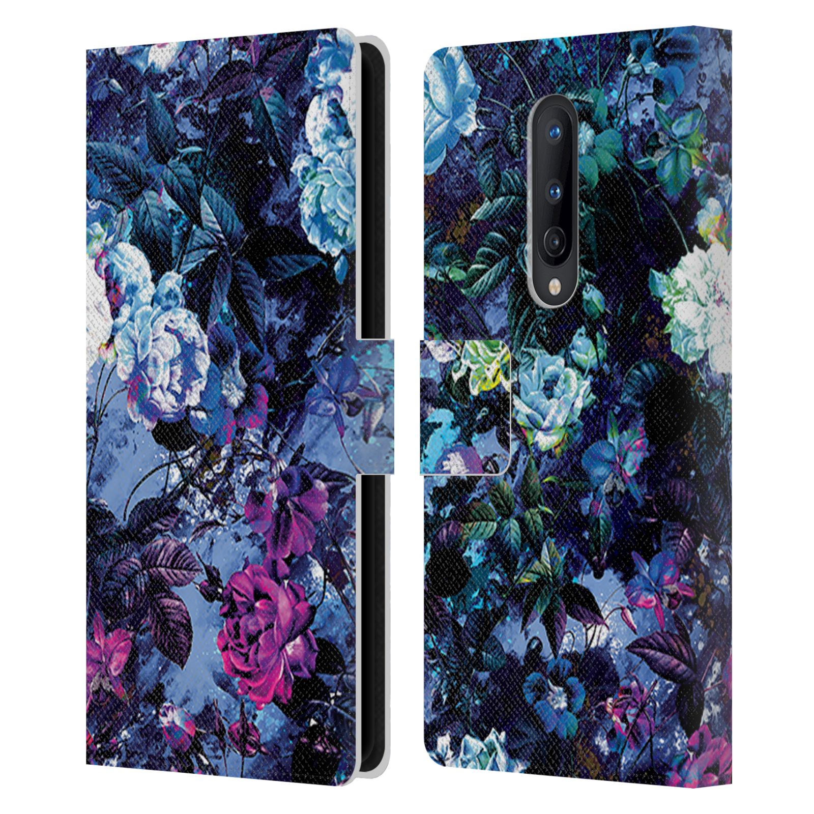 OFFICIAL RIZA PEKER FLOWERS LEATHER BOOK WALLET CASE COVER FOR ONEPLUS PHONES - Picture 10 of 18