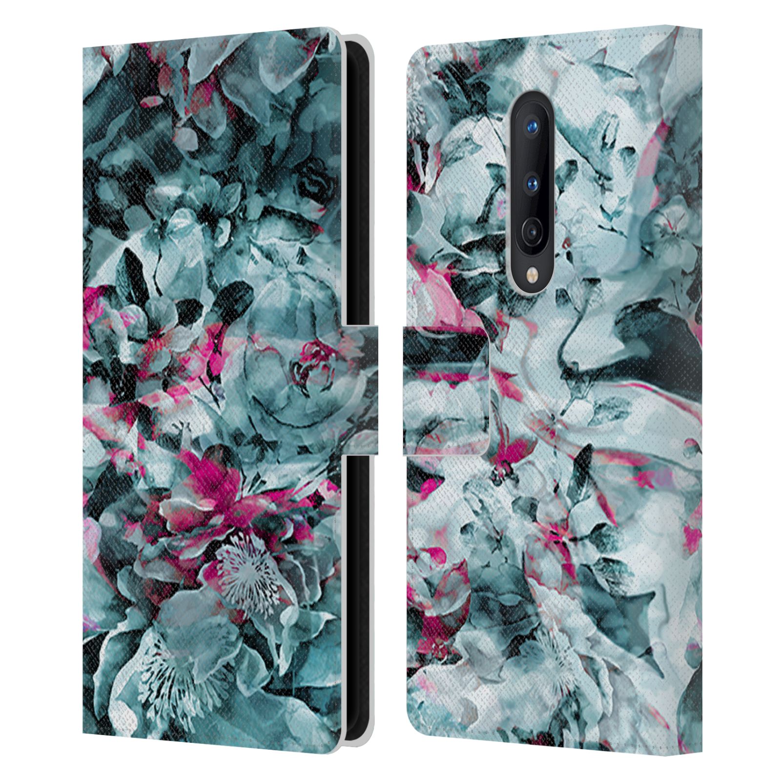 OFFICIAL RIZA PEKER FLOWERS LEATHER BOOK WALLET CASE COVER FOR ONEPLUS PHONES - Picture 18 of 18